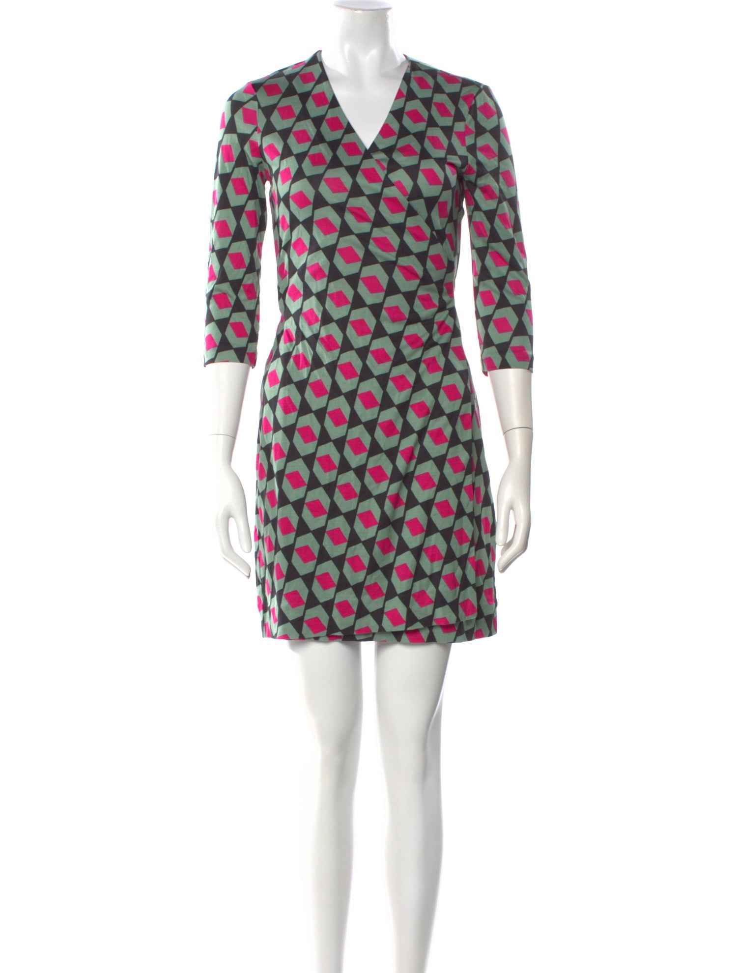 Diane von Furstenberg Silk Mini Dress w/ Tags