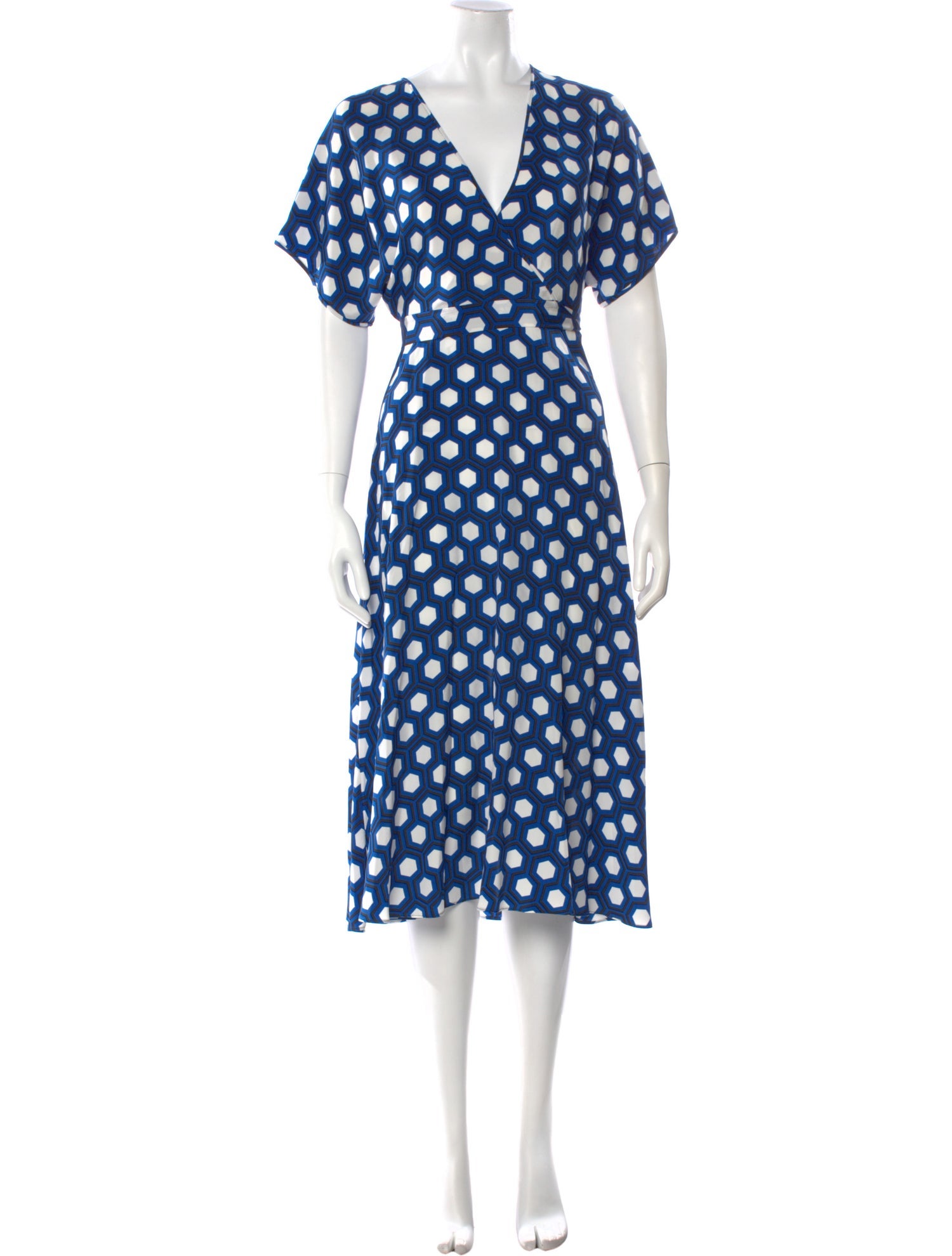 Diane von Furstenberg Silk Knee-Length Dress