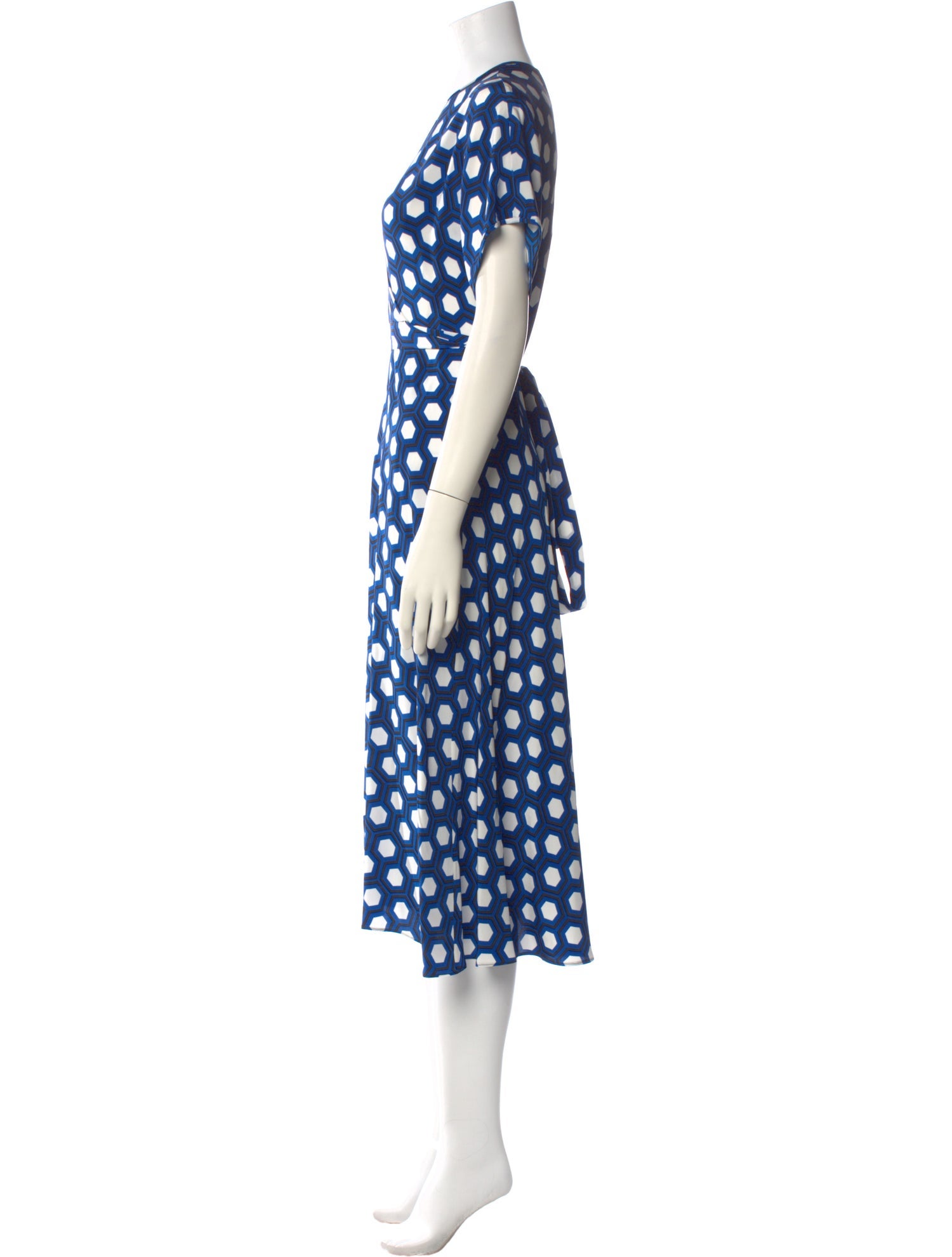 Diane von Furstenberg Silk Knee-Length Dress
