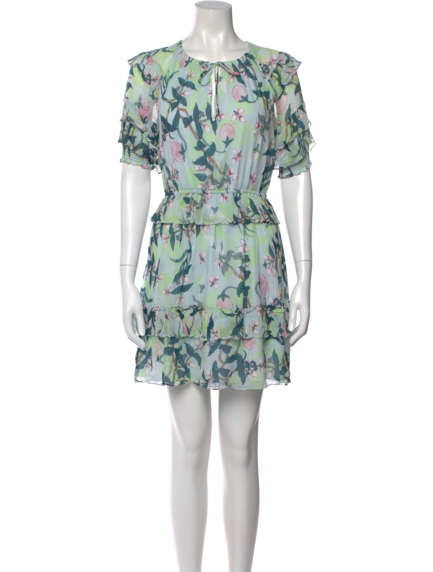 Diane von Furstenberg Printed Mini Dress