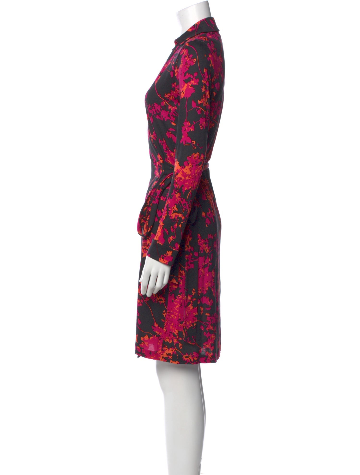 Diane von Furstenberg Silk Knee-Length Dress
