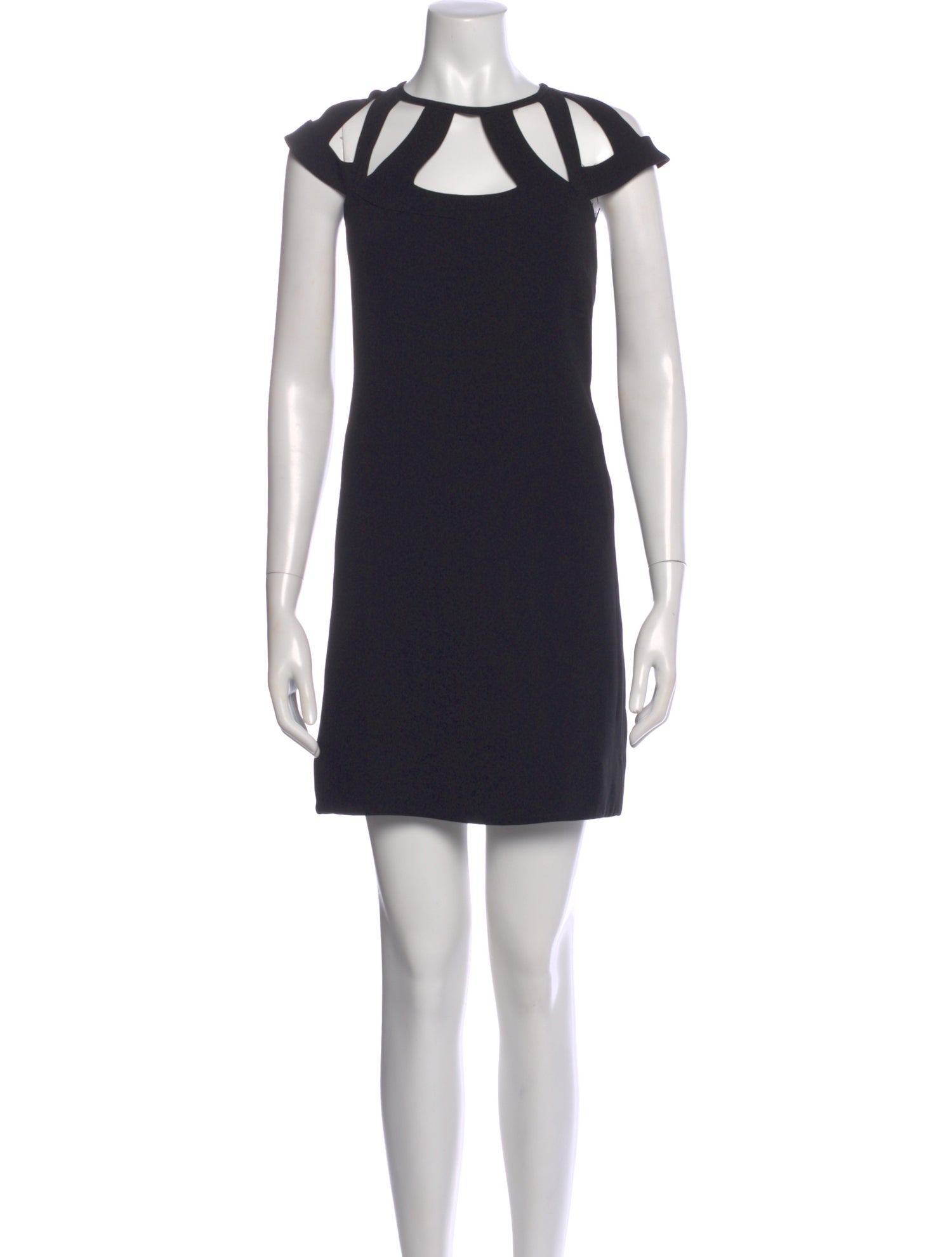 Diane von Furstenberg Crew Neck Mini Dress