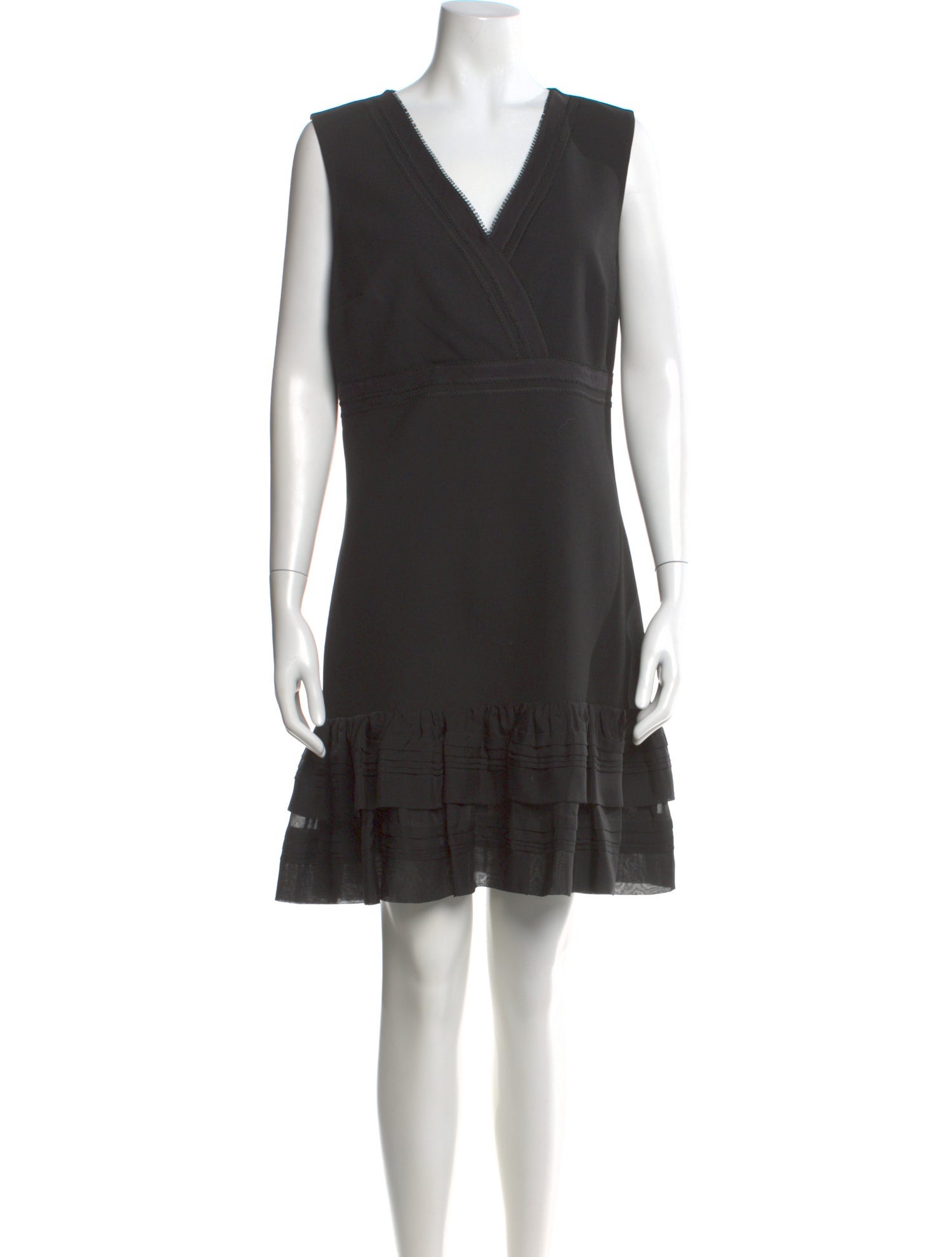 Diane von Furstenberg V-Neck Mini Dress