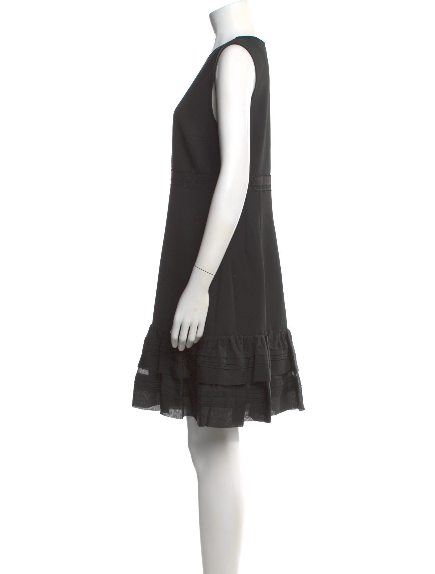 Diane von Furstenberg V-Neck Mini Dress