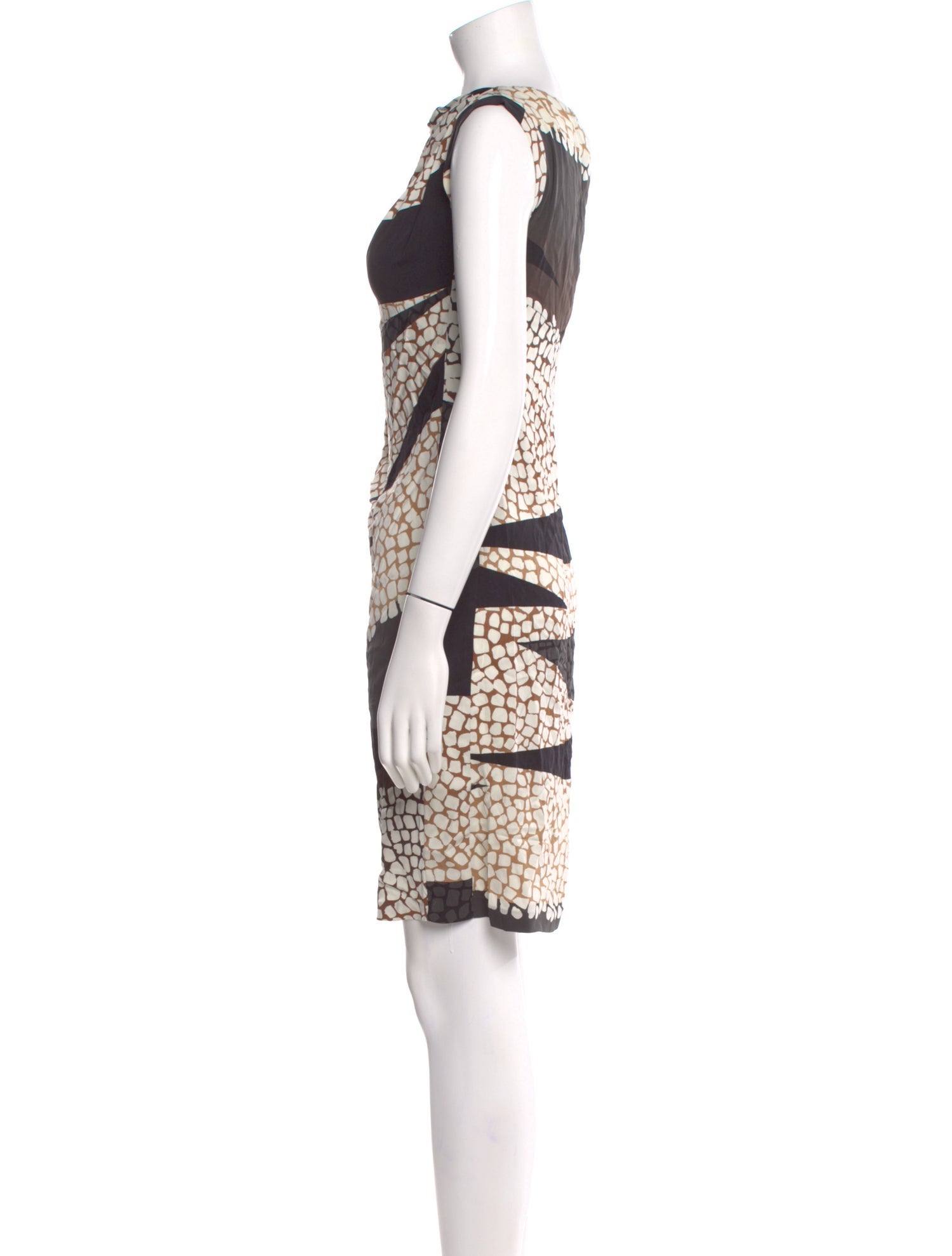 Diane von Furstenberg Silk Knee-Length Dress