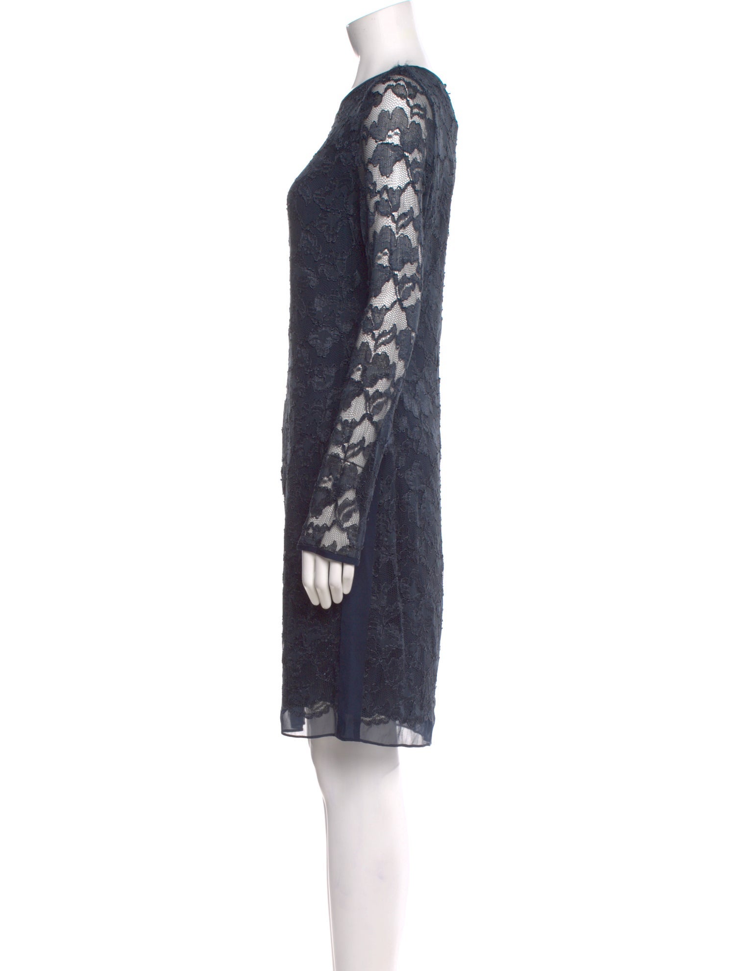 Diane von Furstenberg Lace Pattern Knee-Length Dress w/ Tags