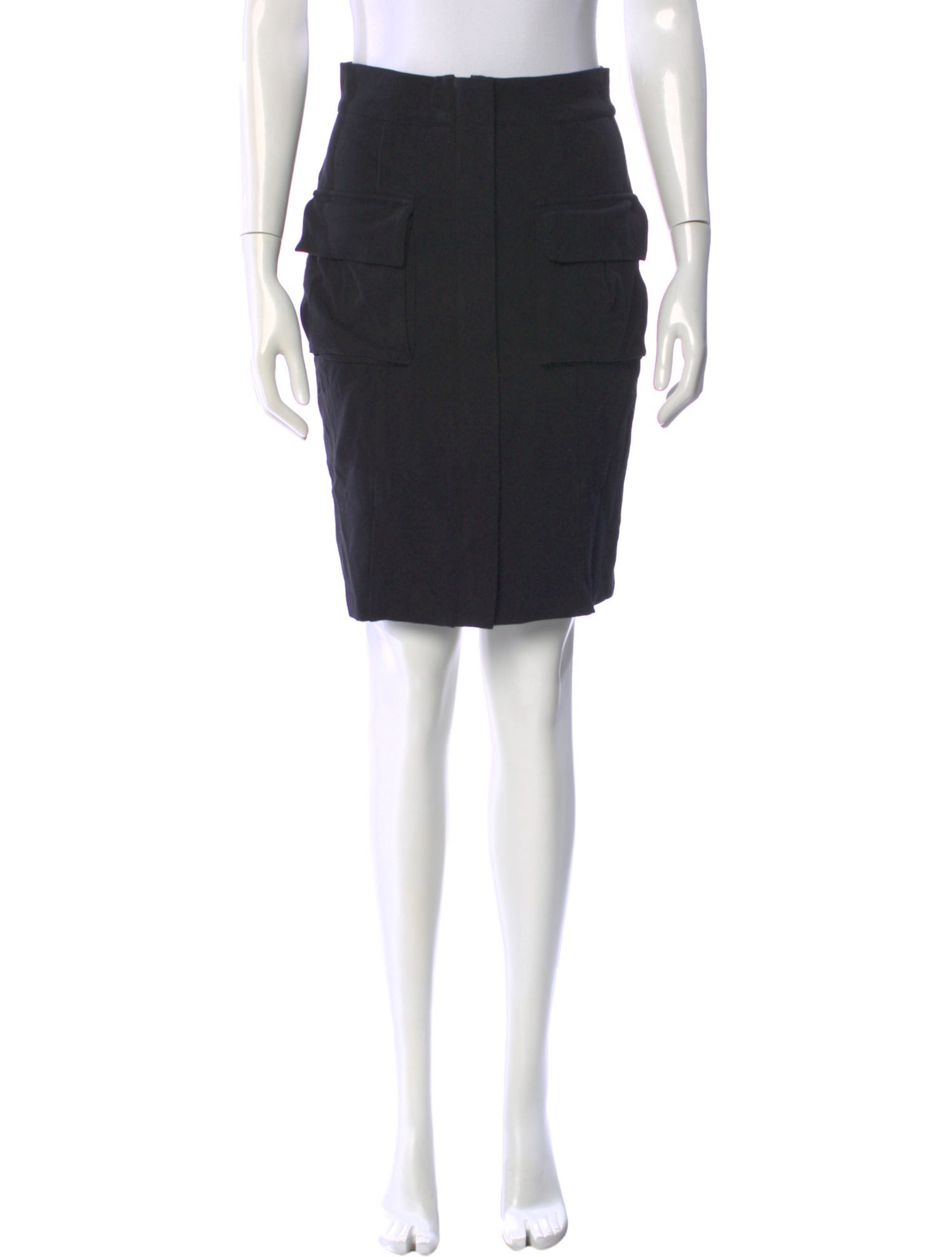 Jupe Circulaire Diane Von Furstenberg – Femme Taille 4 – Rayures Noires Et Blanches – Avec Poche