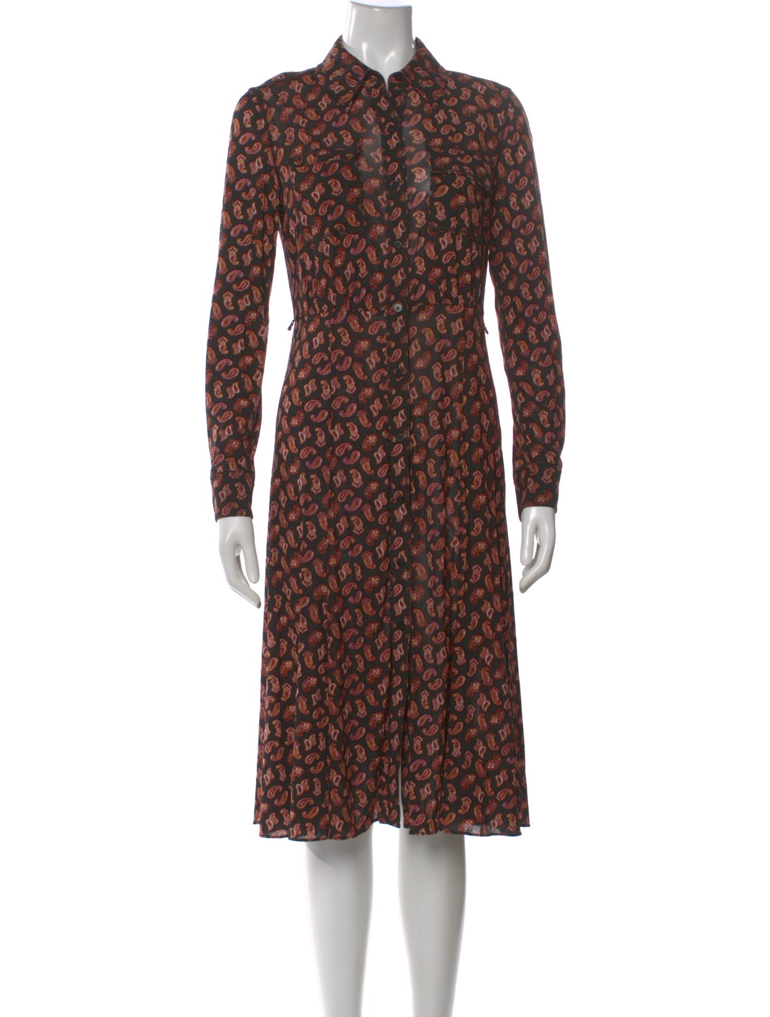 Diane von Furstenberg Nylon Knee-Length Dress