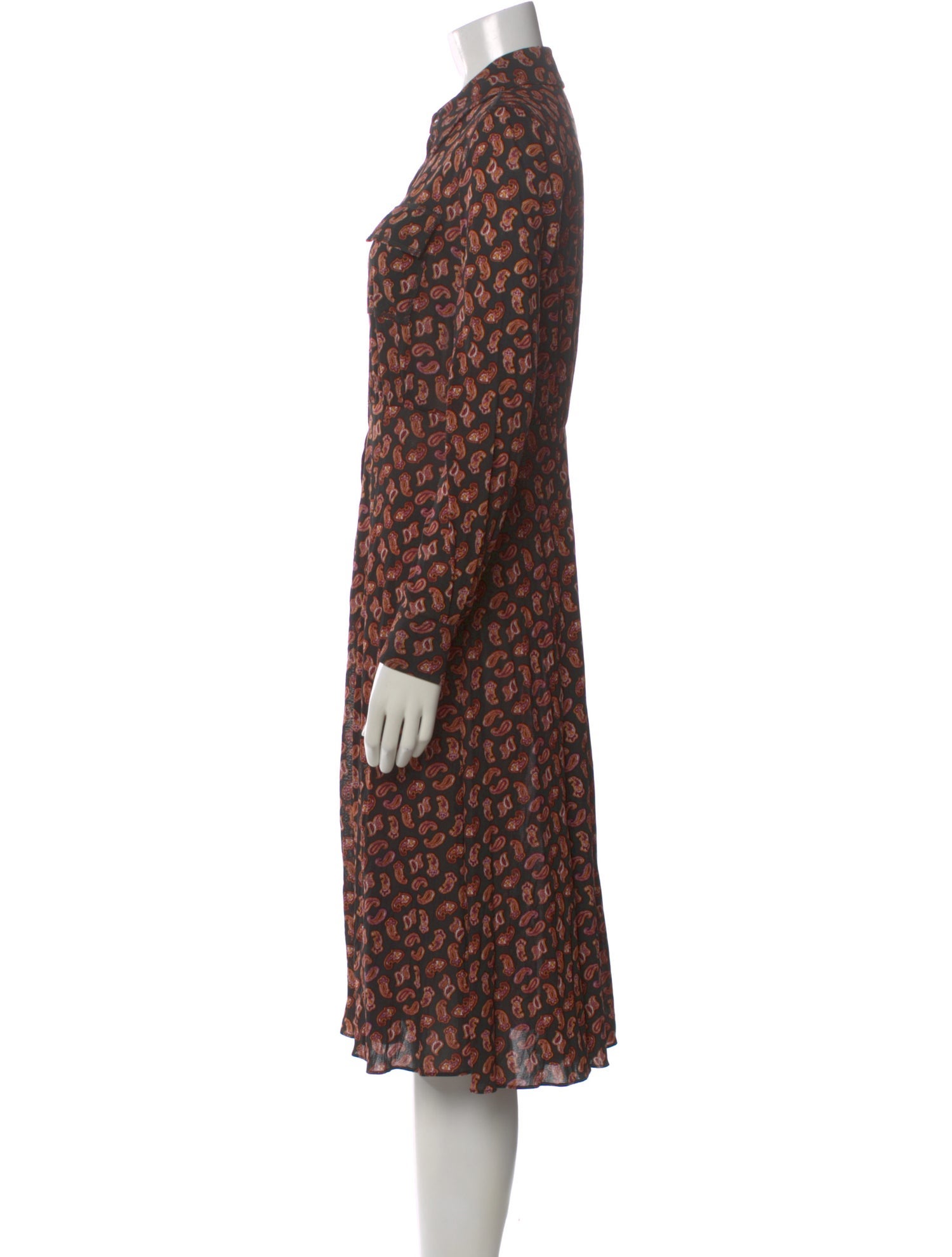 Diane von Furstenberg Nylon Knee-Length Dress
