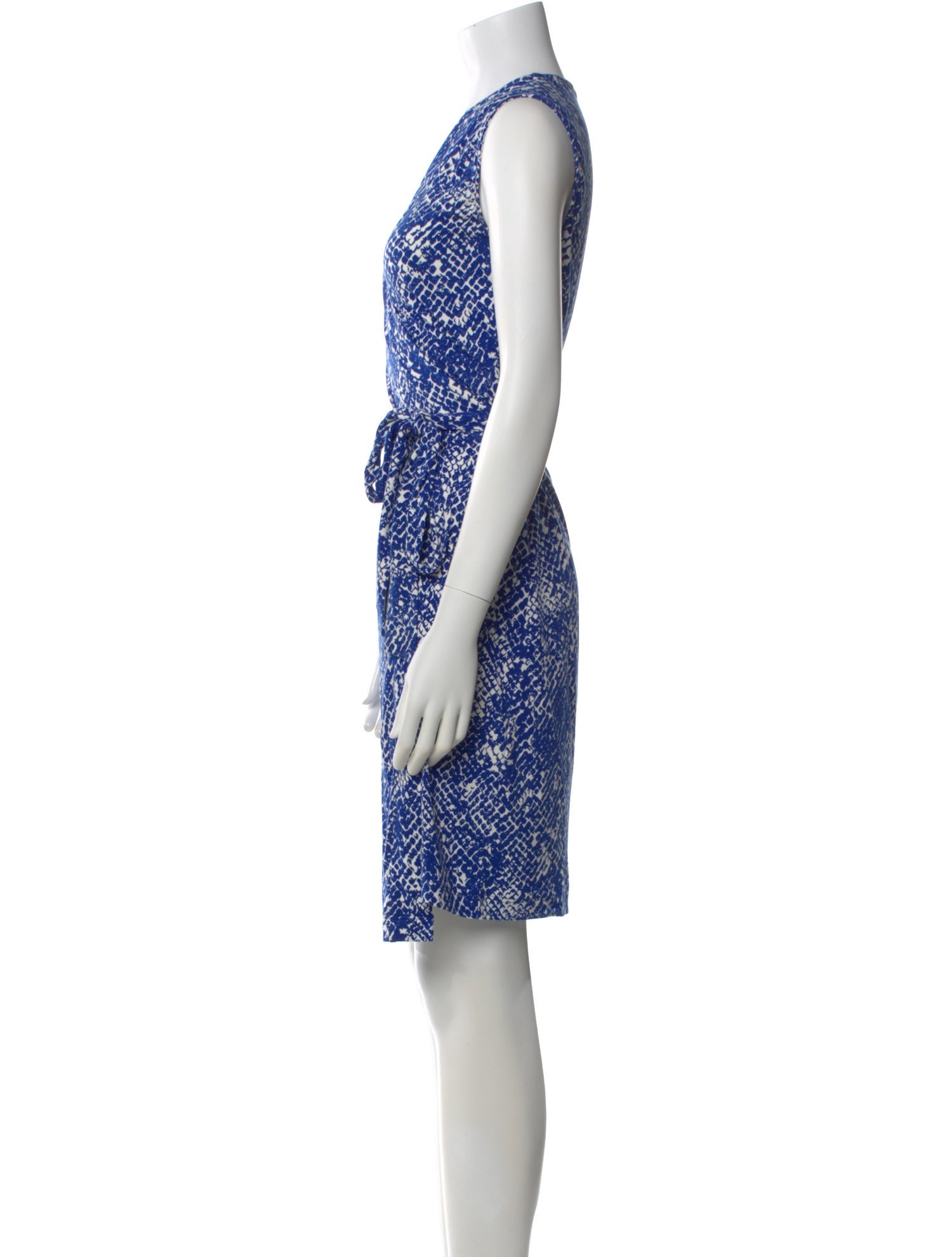 Diane von Furstenberg Printed Knee-Length Dress