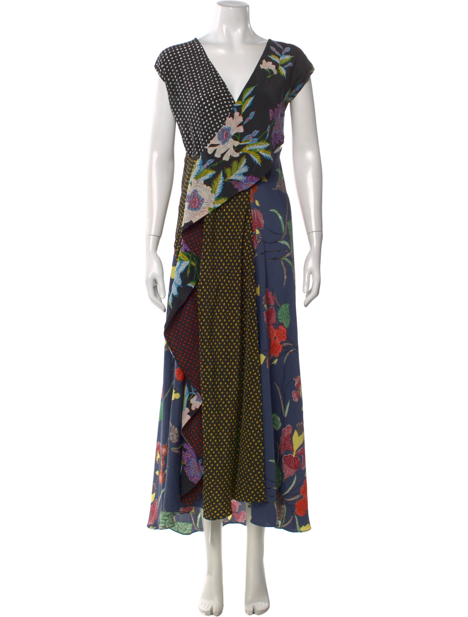 Diane von Furstenberg Silk Long Dress