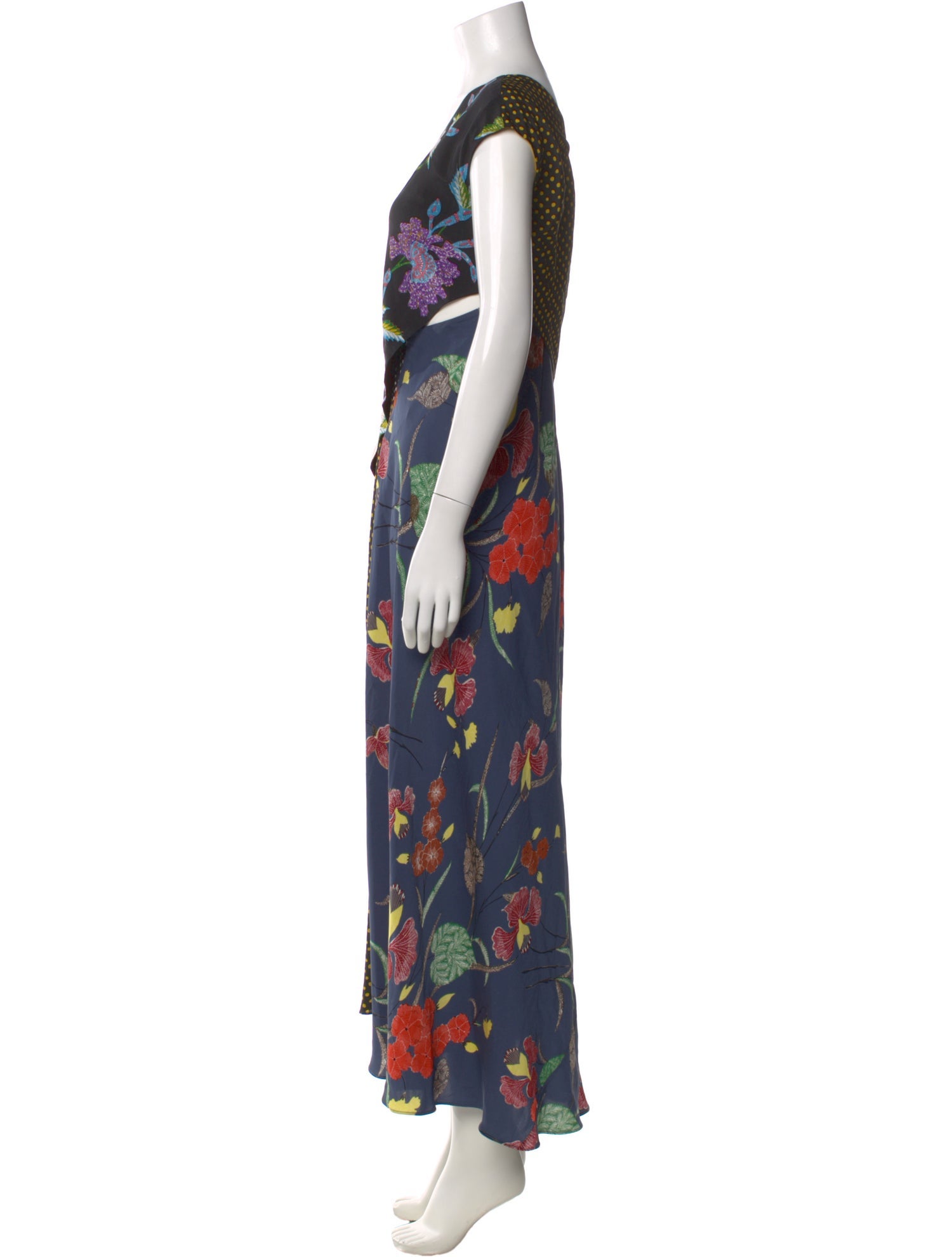 Diane von Furstenberg Silk Long Dress