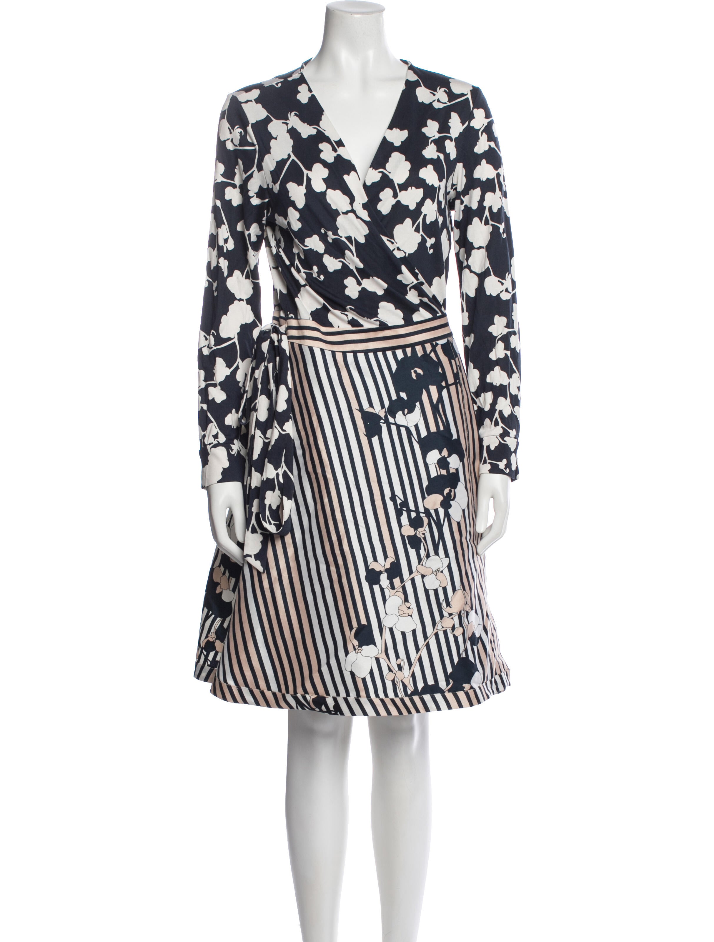 Diane von Furstenberg Silk Knee-Length Dress