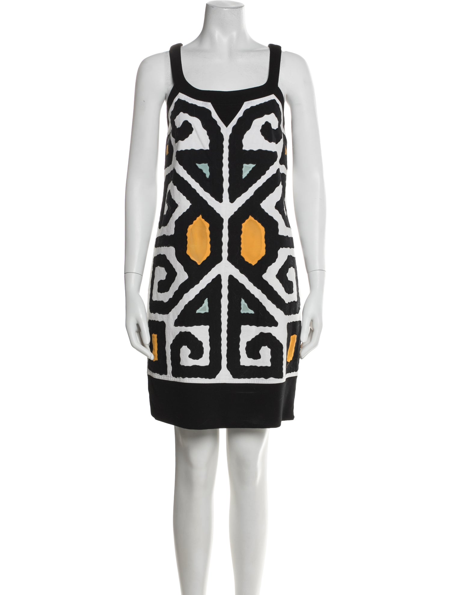 Diane von Furstenberg Graphic Print Mini Dress