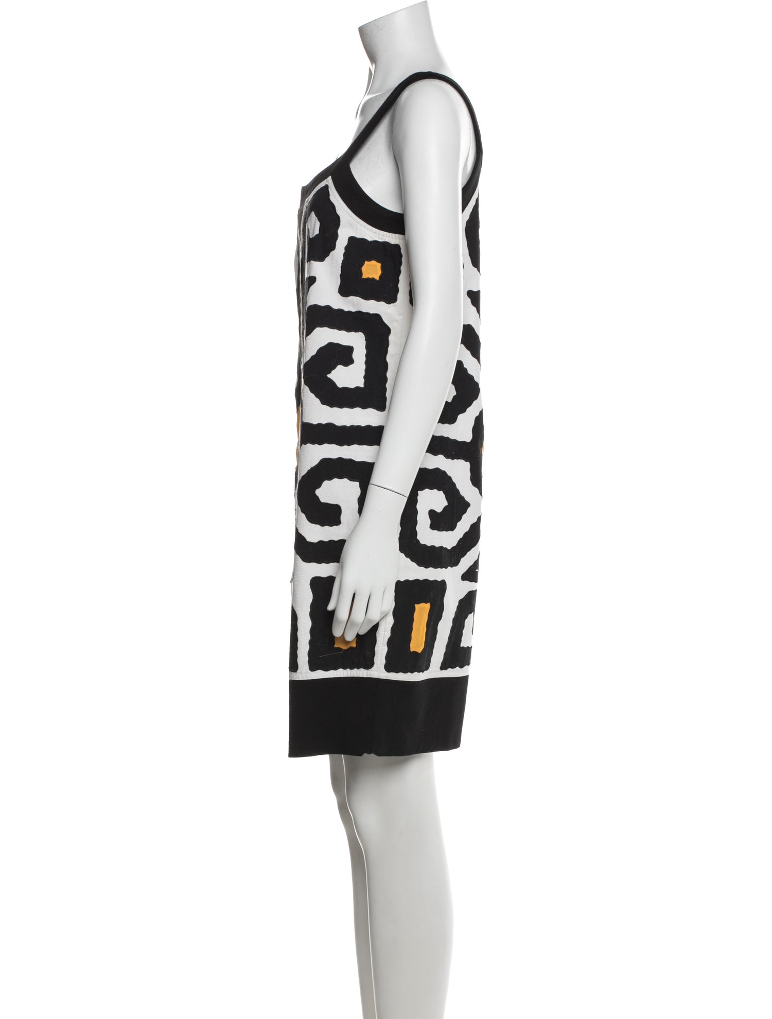 Diane von Furstenberg Graphic Print Mini Dress