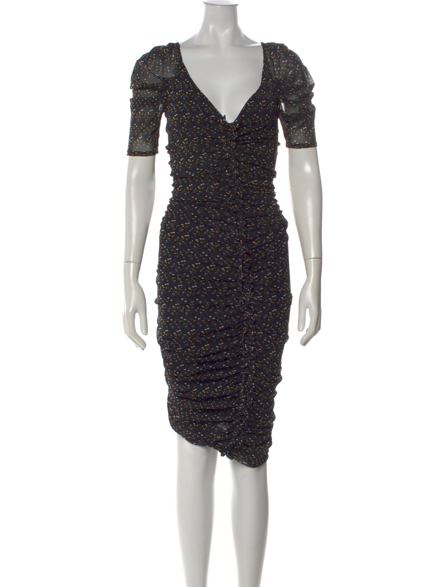 Diane von Furstenberg Printed Knee-Length Dress