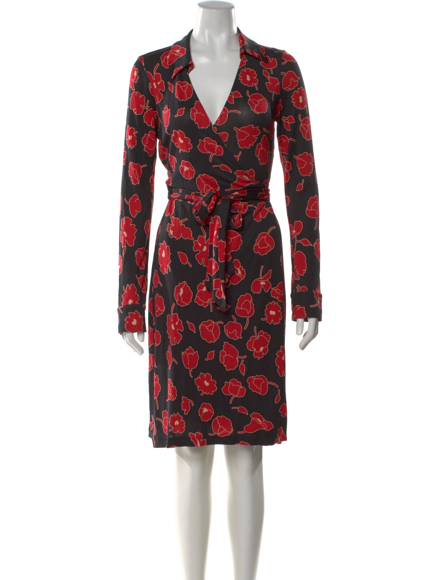 Diane von Furstenberg Silk Knee-Length Dress