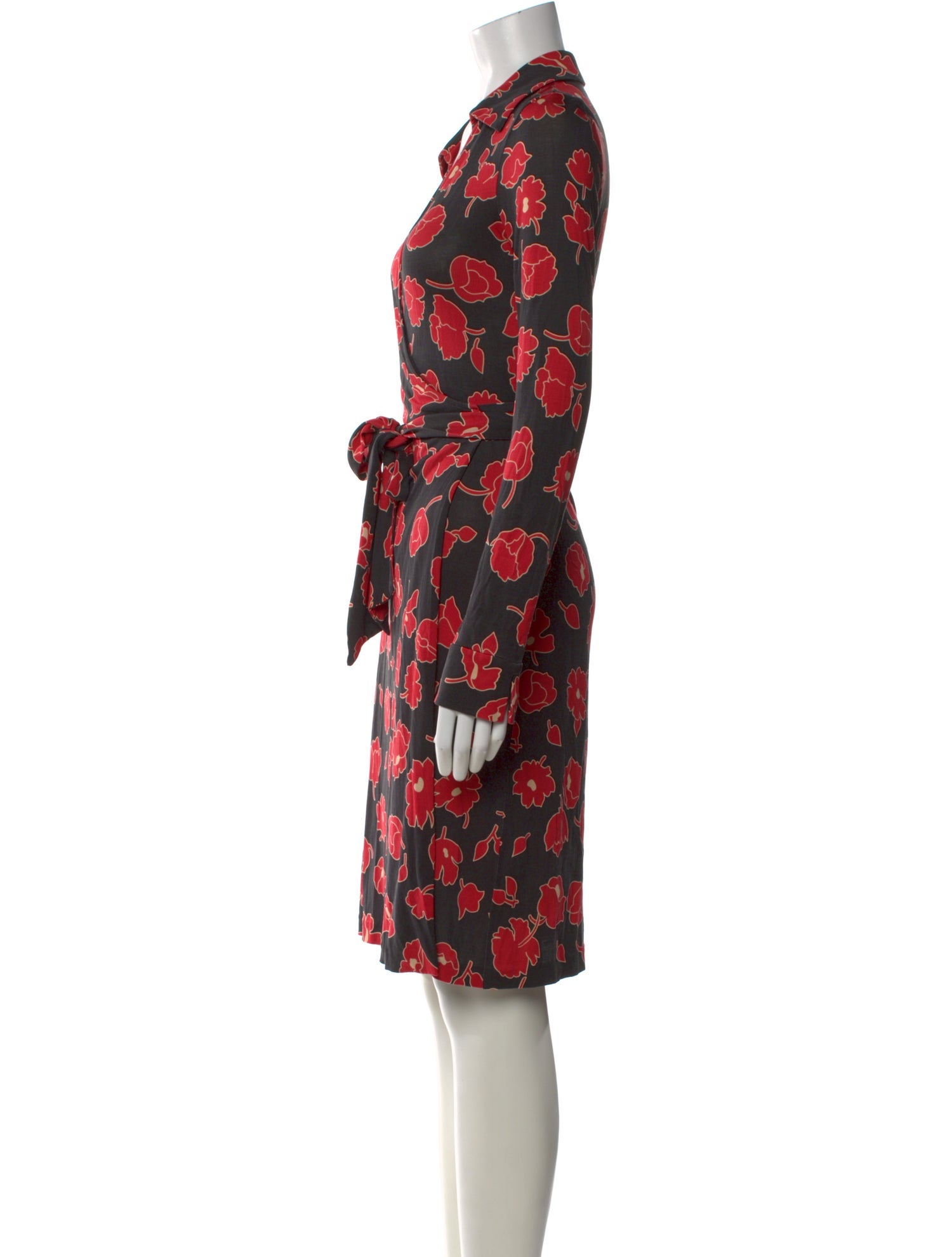Diane von Furstenberg Silk Knee-Length Dress