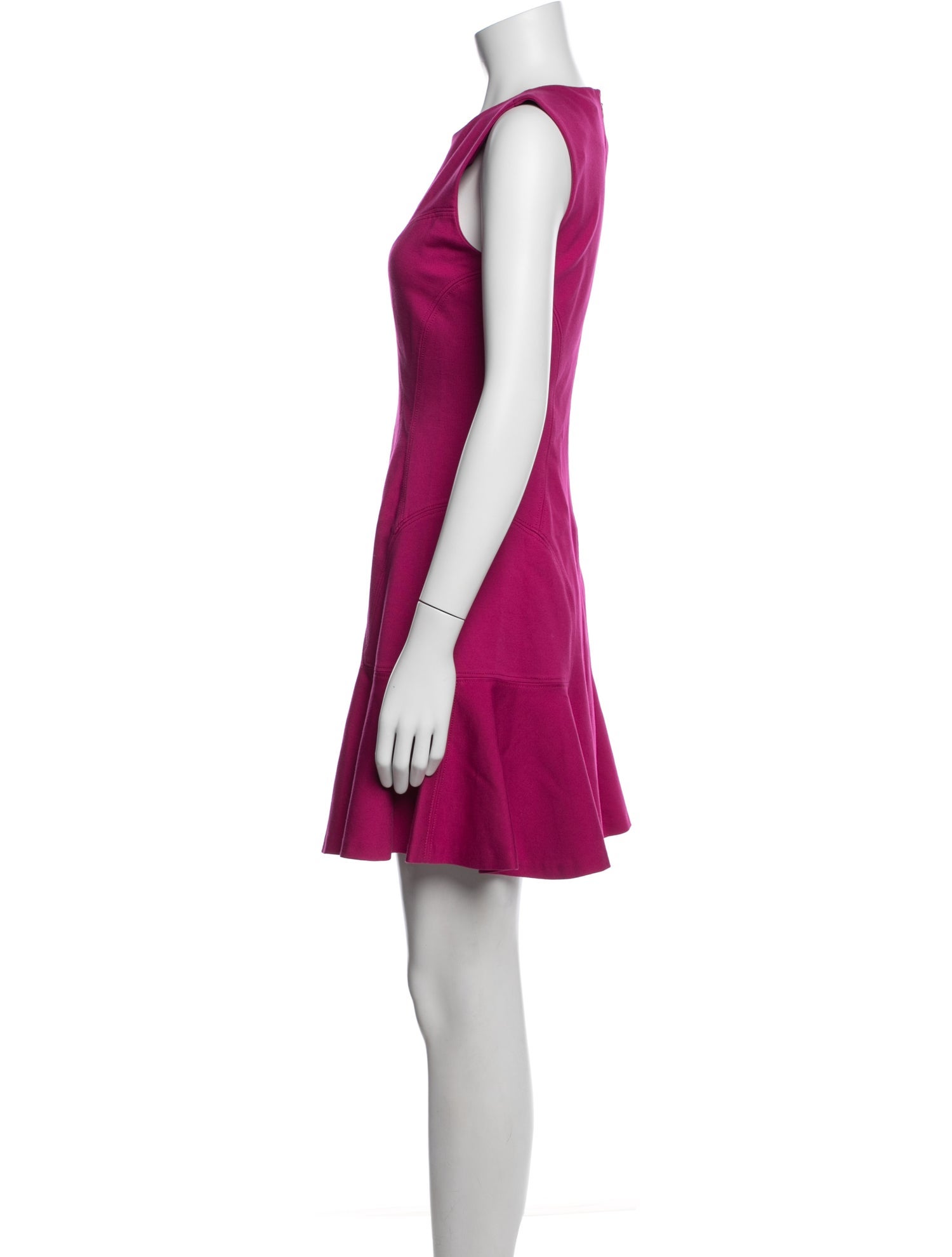 Diane von Furstenberg Crew Neck Midi Length Dress