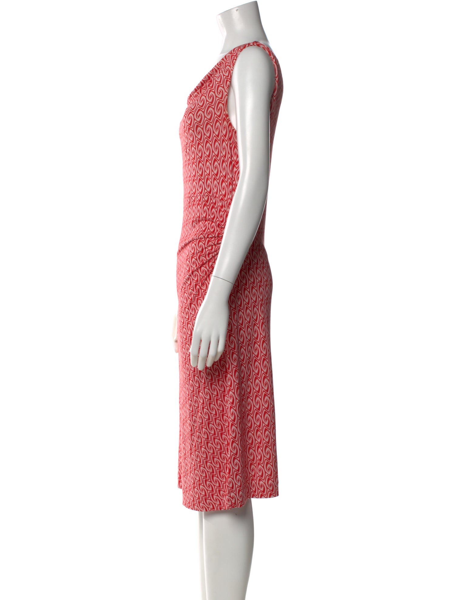 Diane von Furstenberg Silk Knee-Length Dress