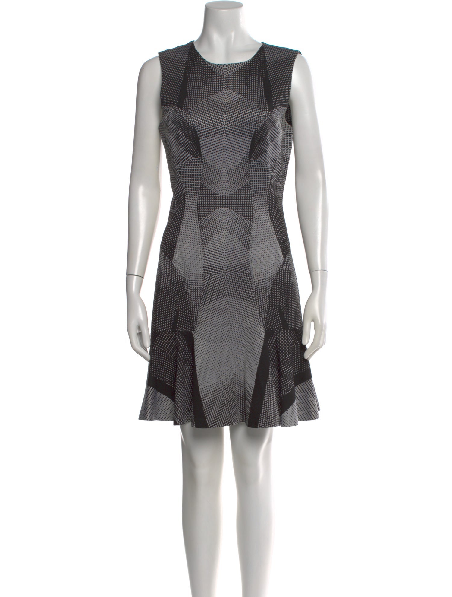 Diane von Furstenberg Graphic Print Mini Dress