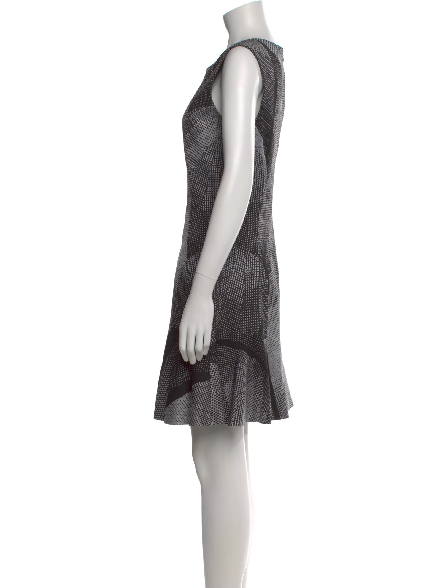 Diane von Furstenberg Graphic Print Mini Dress