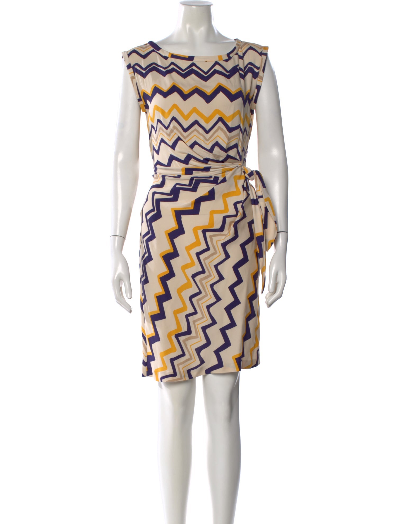Diane von Furstenberg Silk Knee-Length Dress