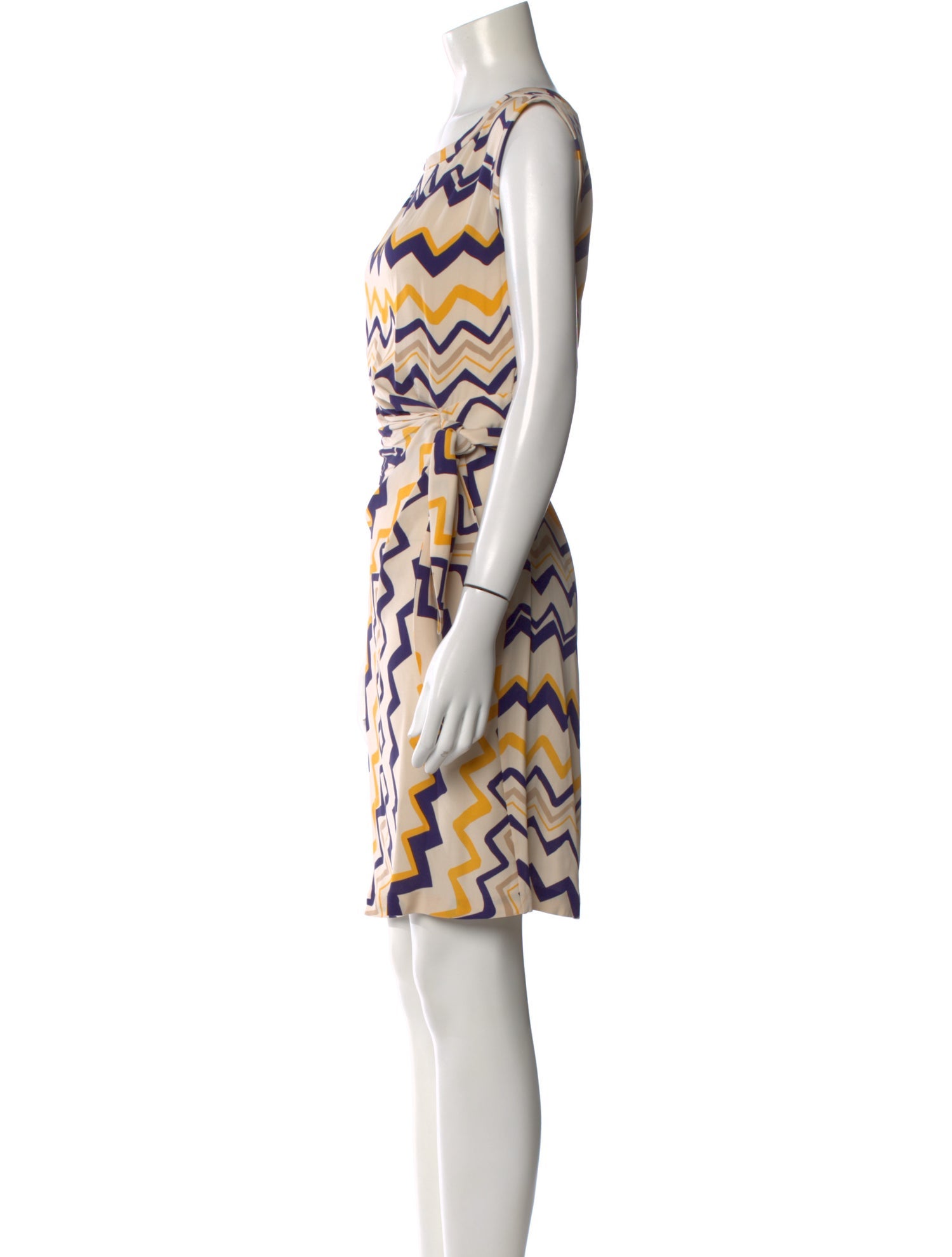Diane von Furstenberg Silk Knee-Length Dress