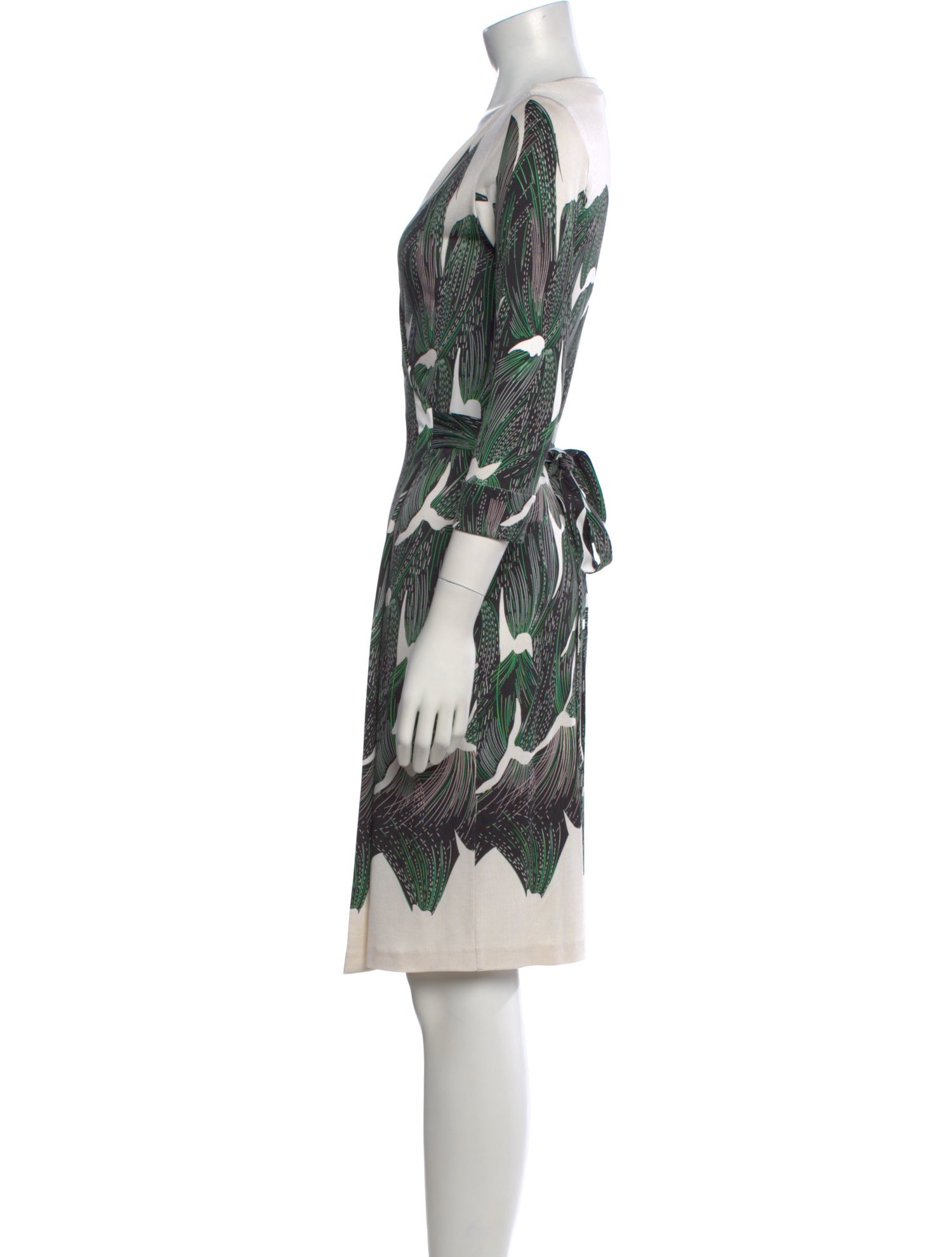 Diane von Furstenberg Silk Knee-Length Dress
