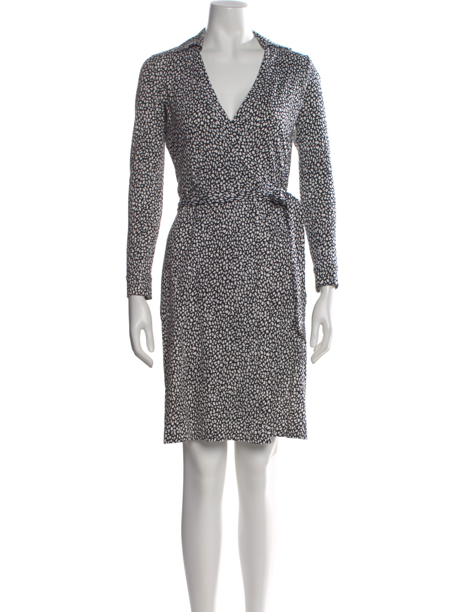 Diane von Furstenberg Printed Knee-Length Dress