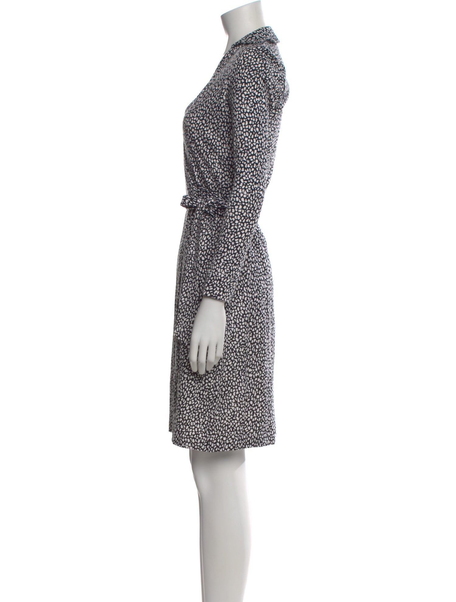 Diane von Furstenberg Printed Knee-Length Dress