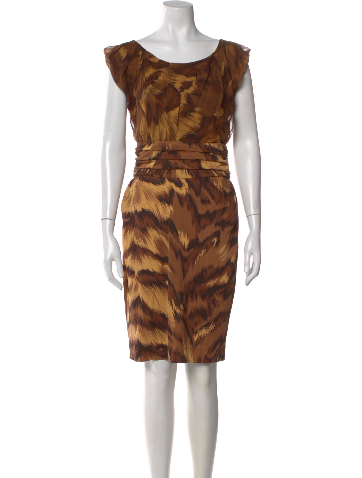 Diane von Furstenberg Silk Knee-Length Dress