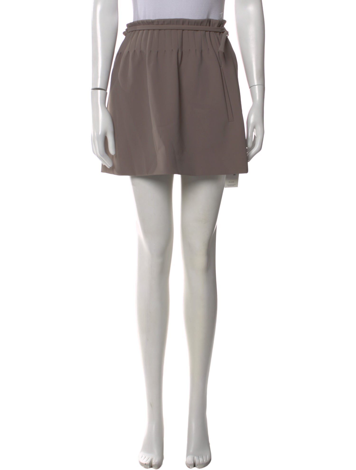 Diane von Furstenberg Pleated Accents Mini Skirt w/ Tags
