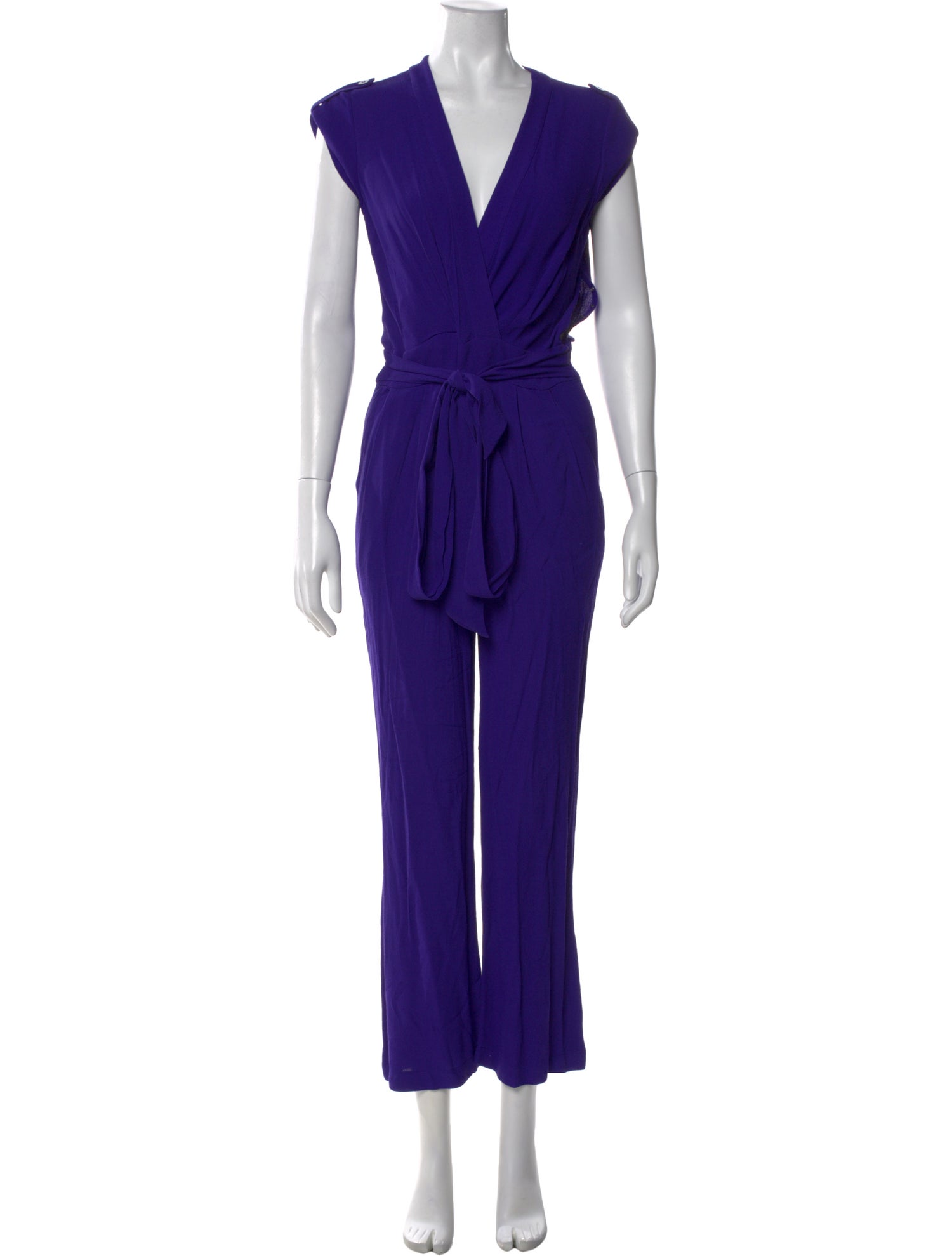 Diane von Furstenberg V-Neck Jumpsuit