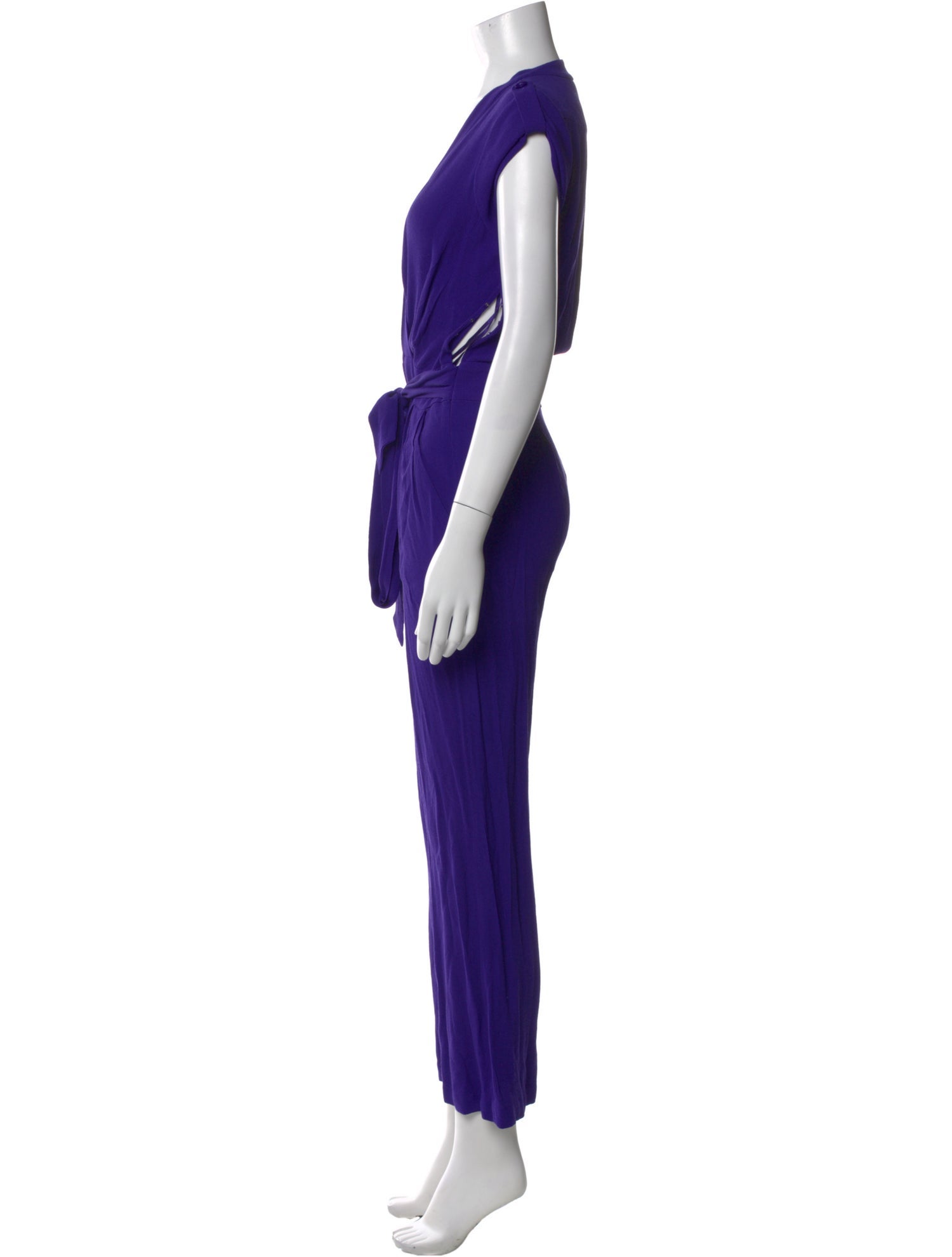 Diane von Furstenberg V-Neck Jumpsuit