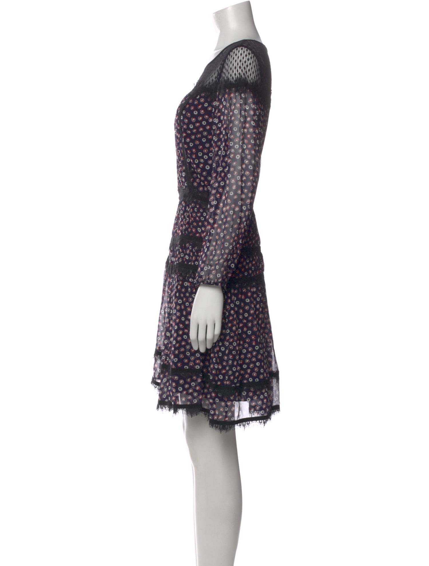 Diane von Furstenberg Silk Mini Dress w/ Tags