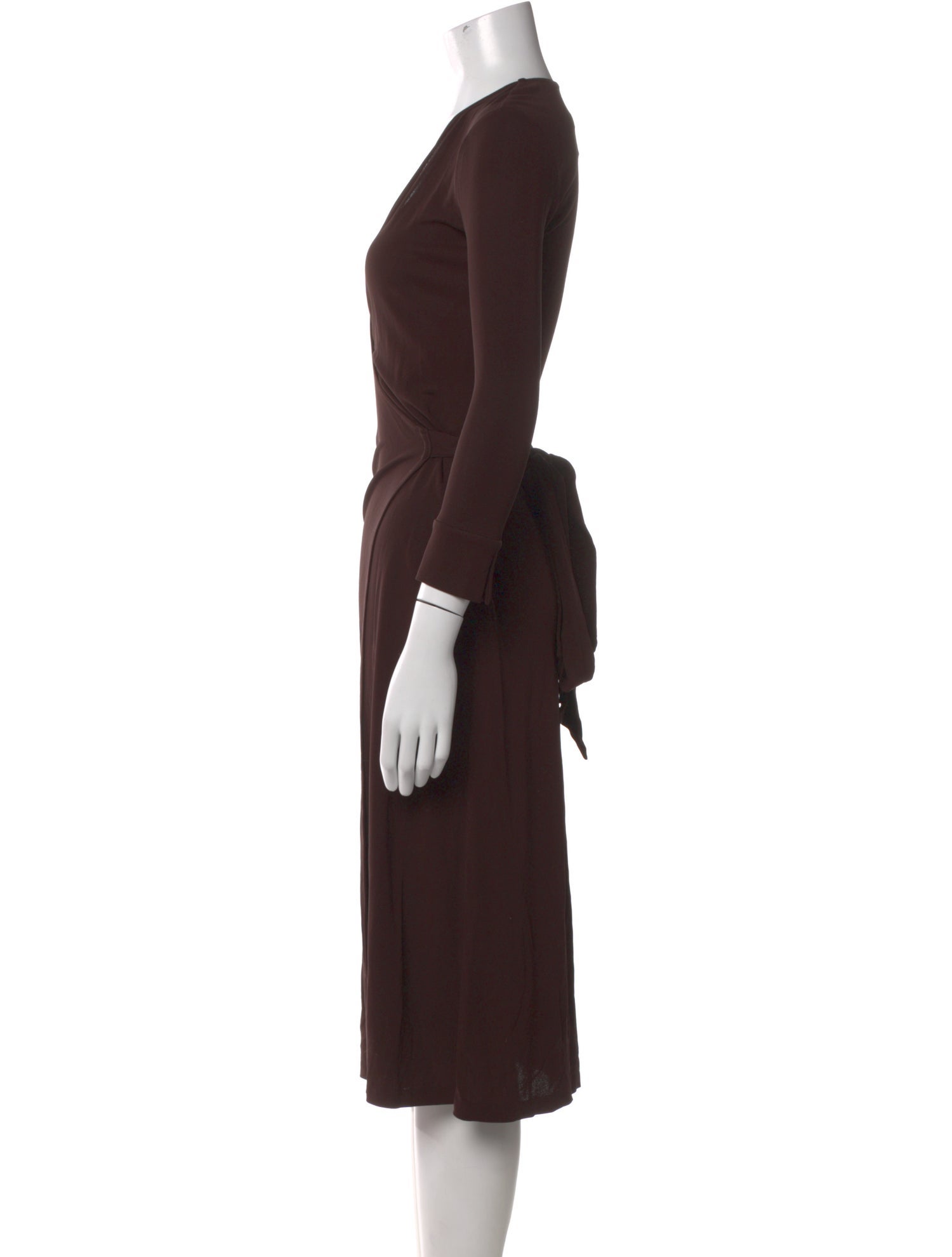 Diane von Furstenberg V-Neck Knee-Length Dress