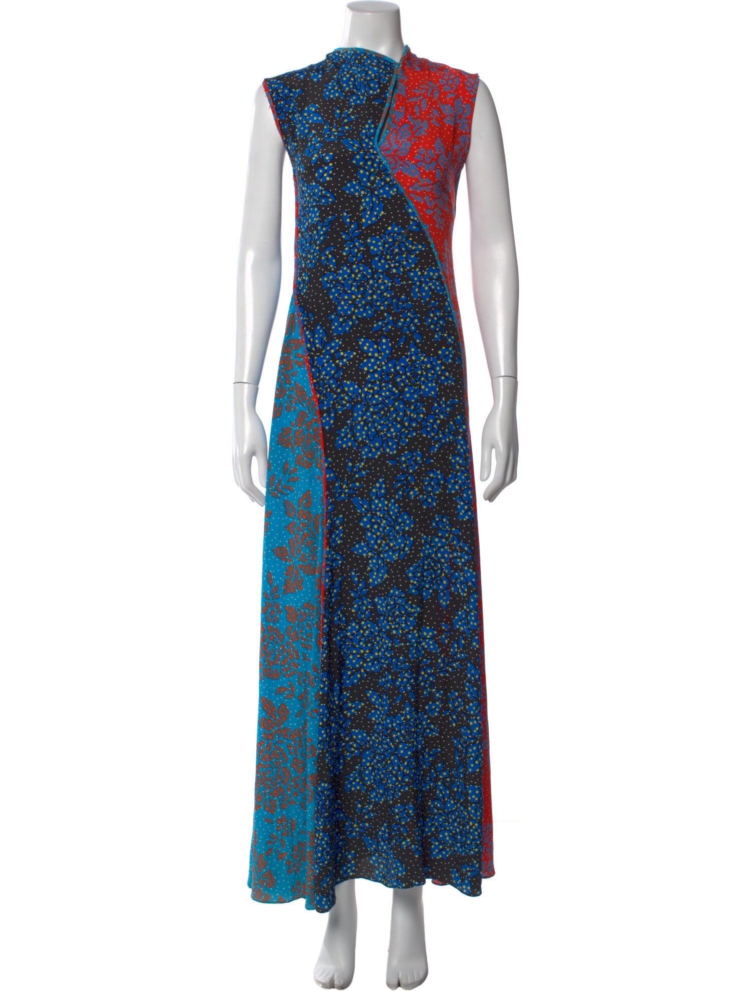 Diane von Furstenberg Silk Long Dress
