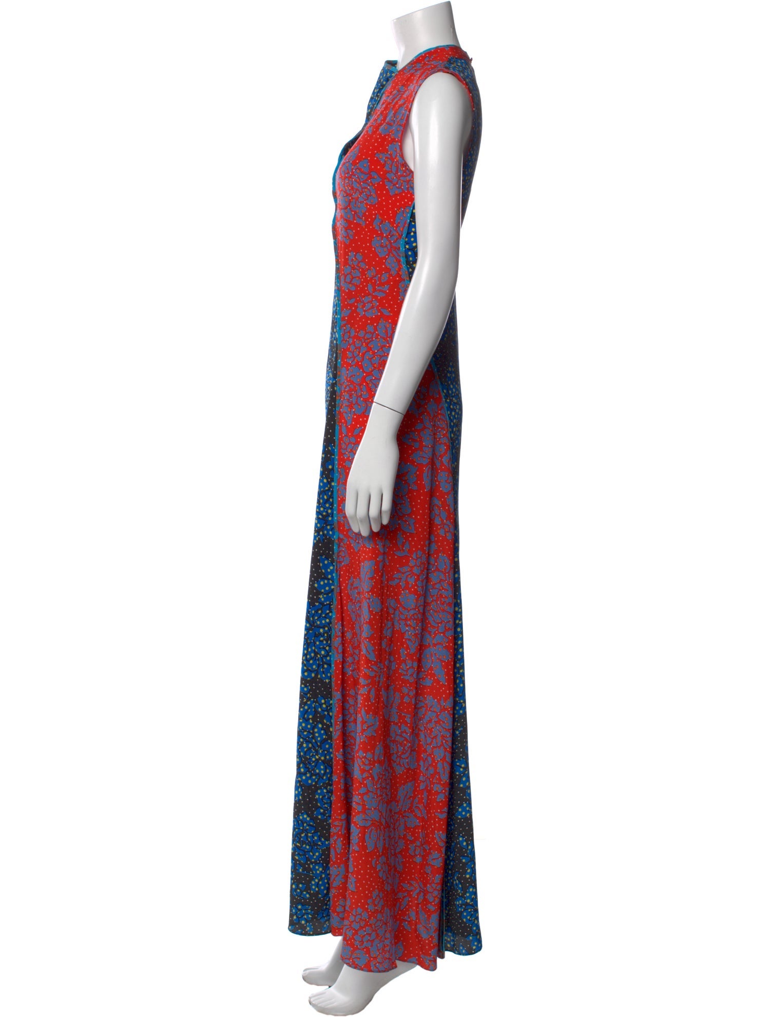 Diane von Furstenberg Silk Long Dress