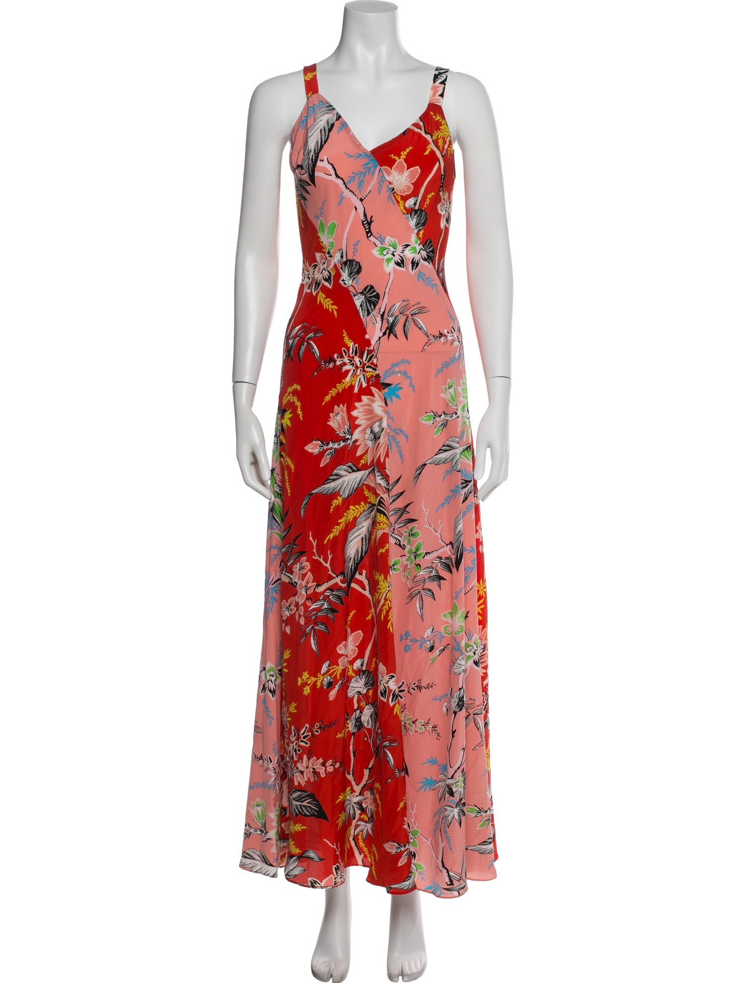 Diane von Furstenberg Silk Long Dress
