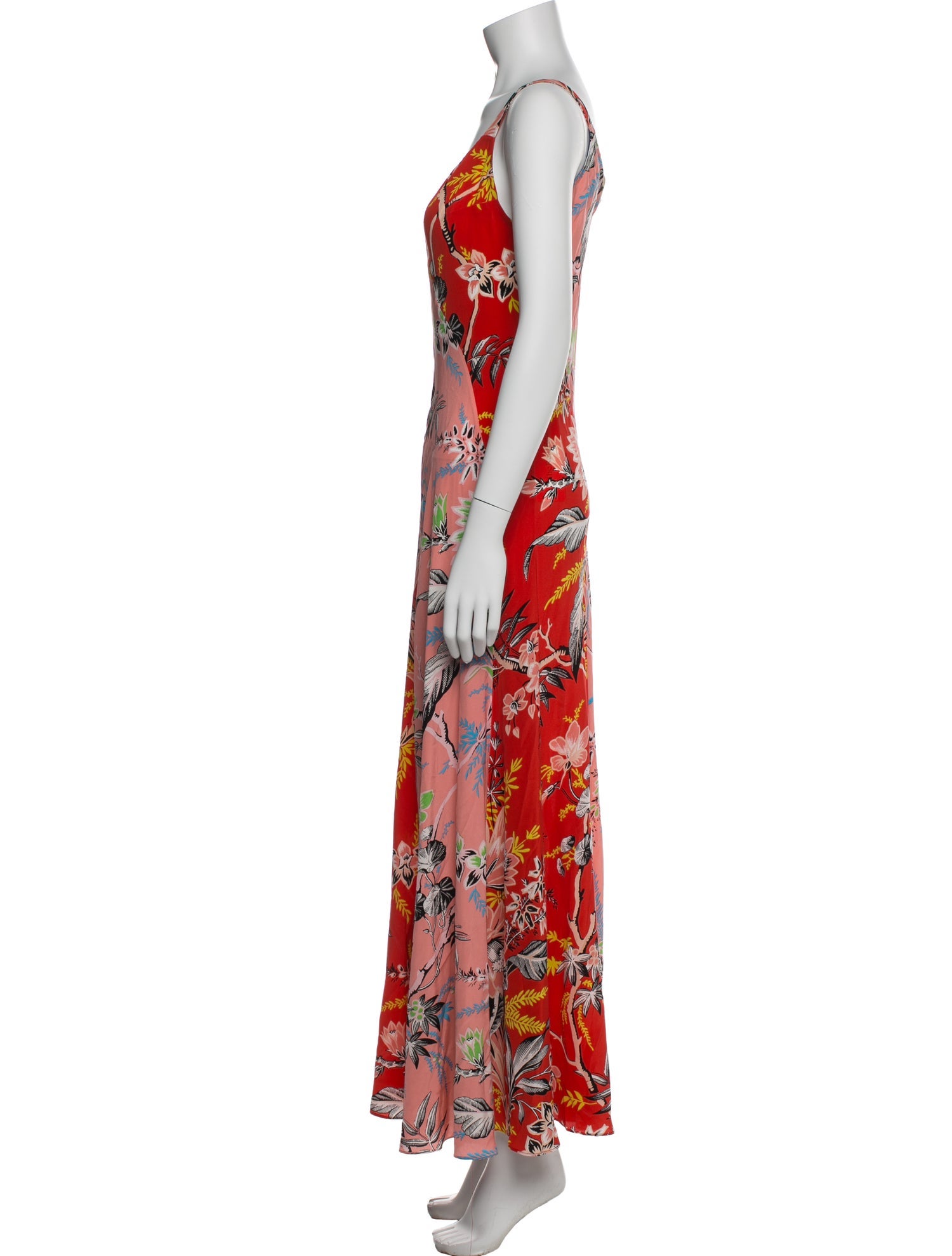 Diane von Furstenberg Silk Long Dress