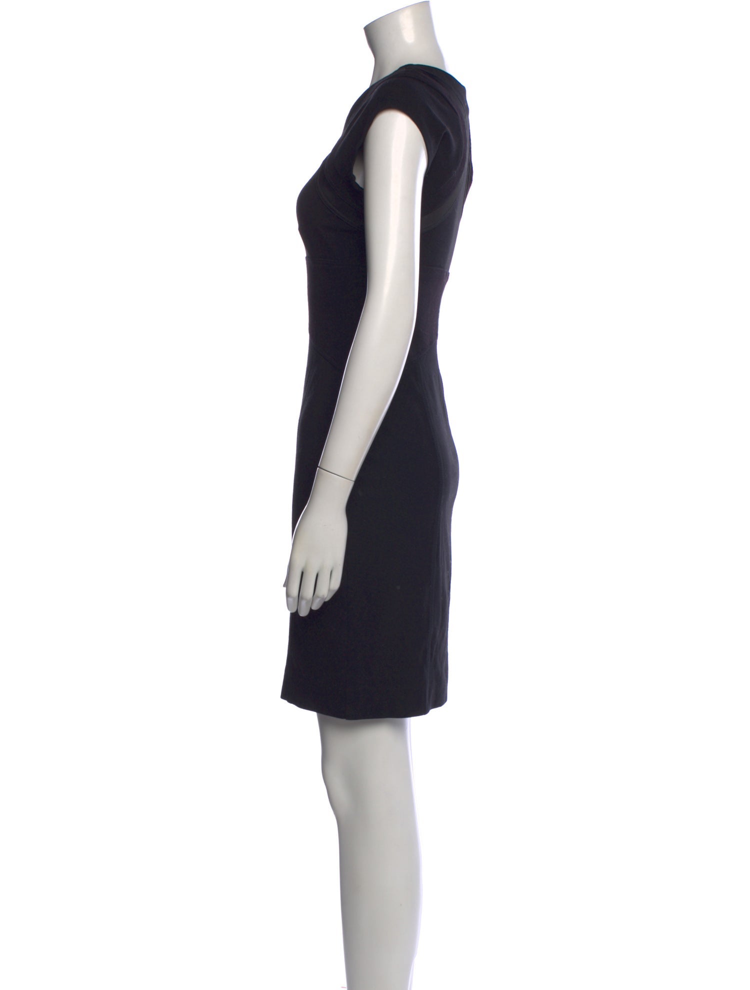 Diane von Furstenberg Crew Neck Knee-Length Dress