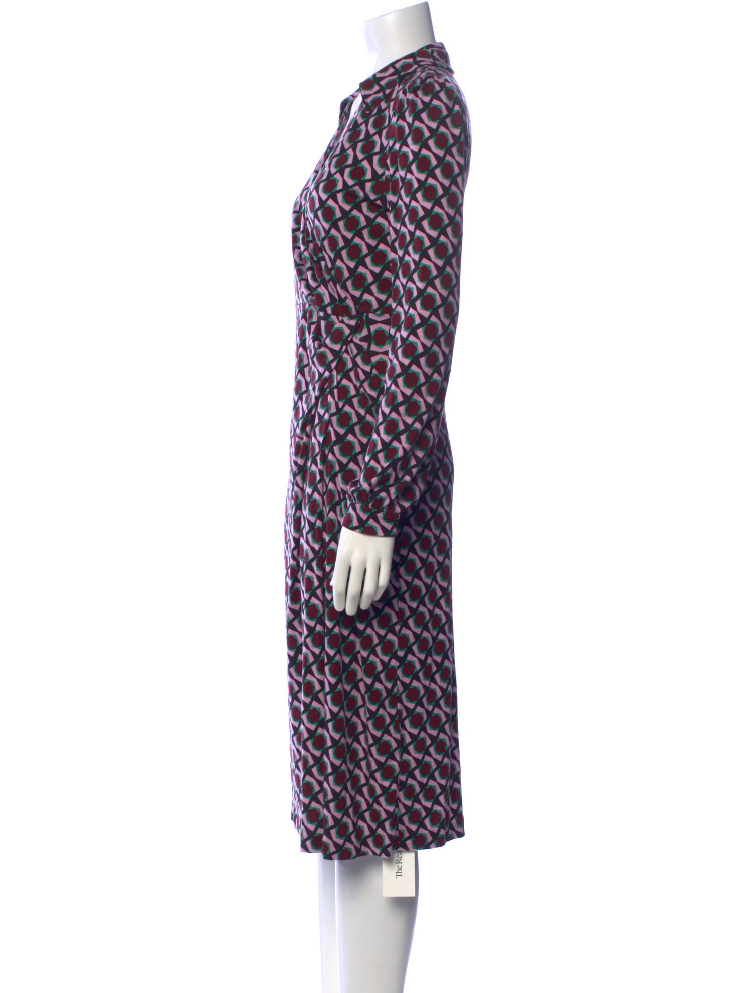 Diane von Furstenberg Wool Midi Length Dress w/ Tags