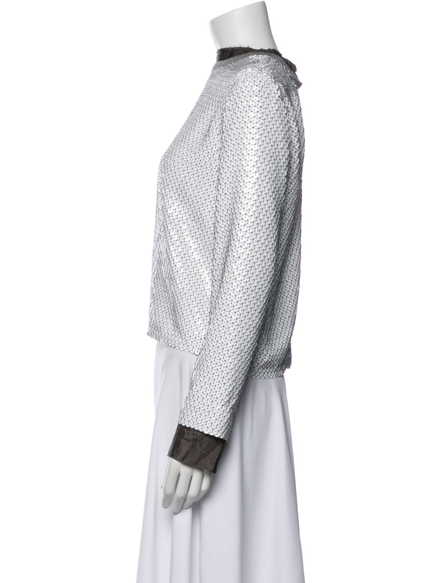 Diane von Furstenberg Silk Patterned Jacket