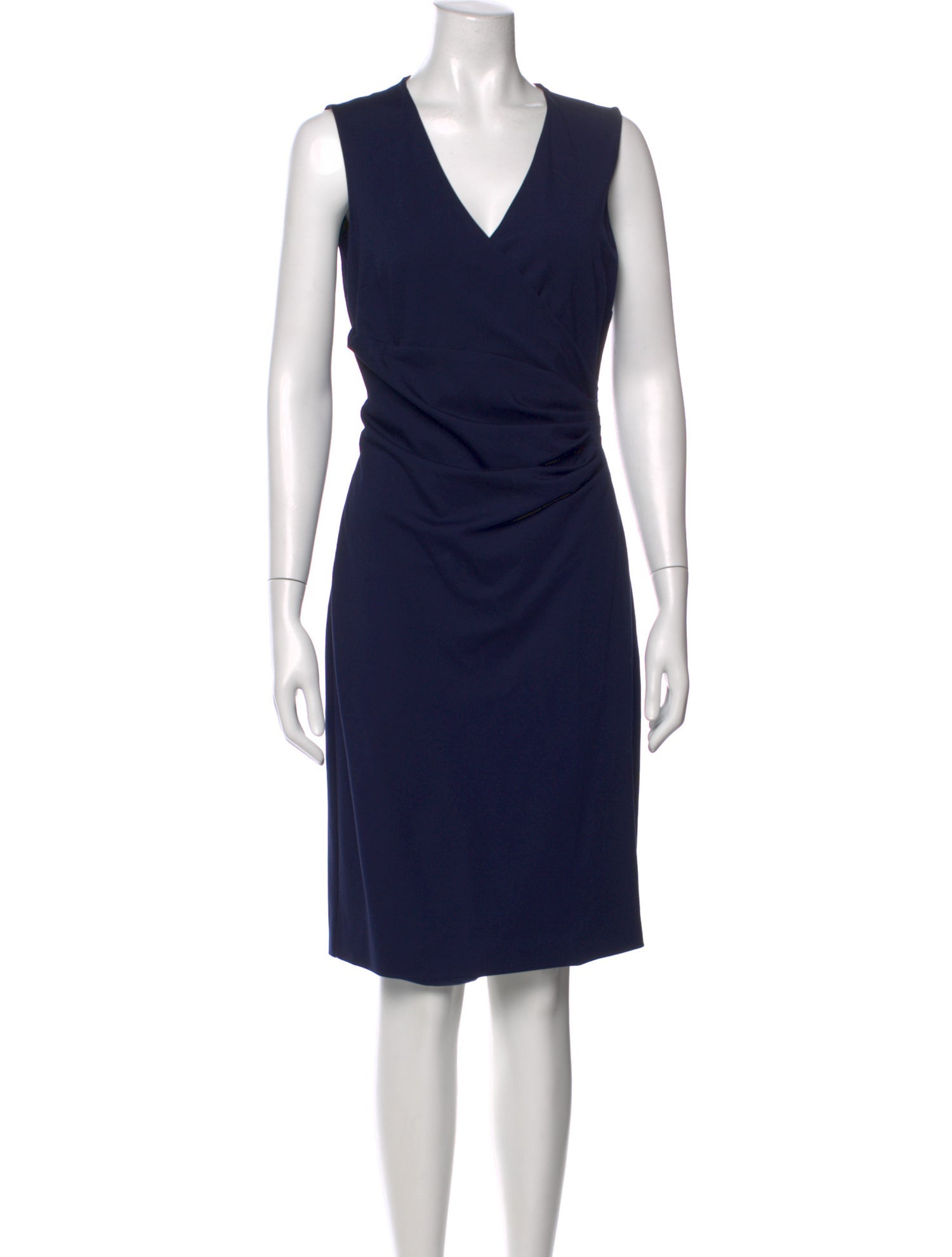 Diane von Furstenberg V-Neck Knee-Length Dress