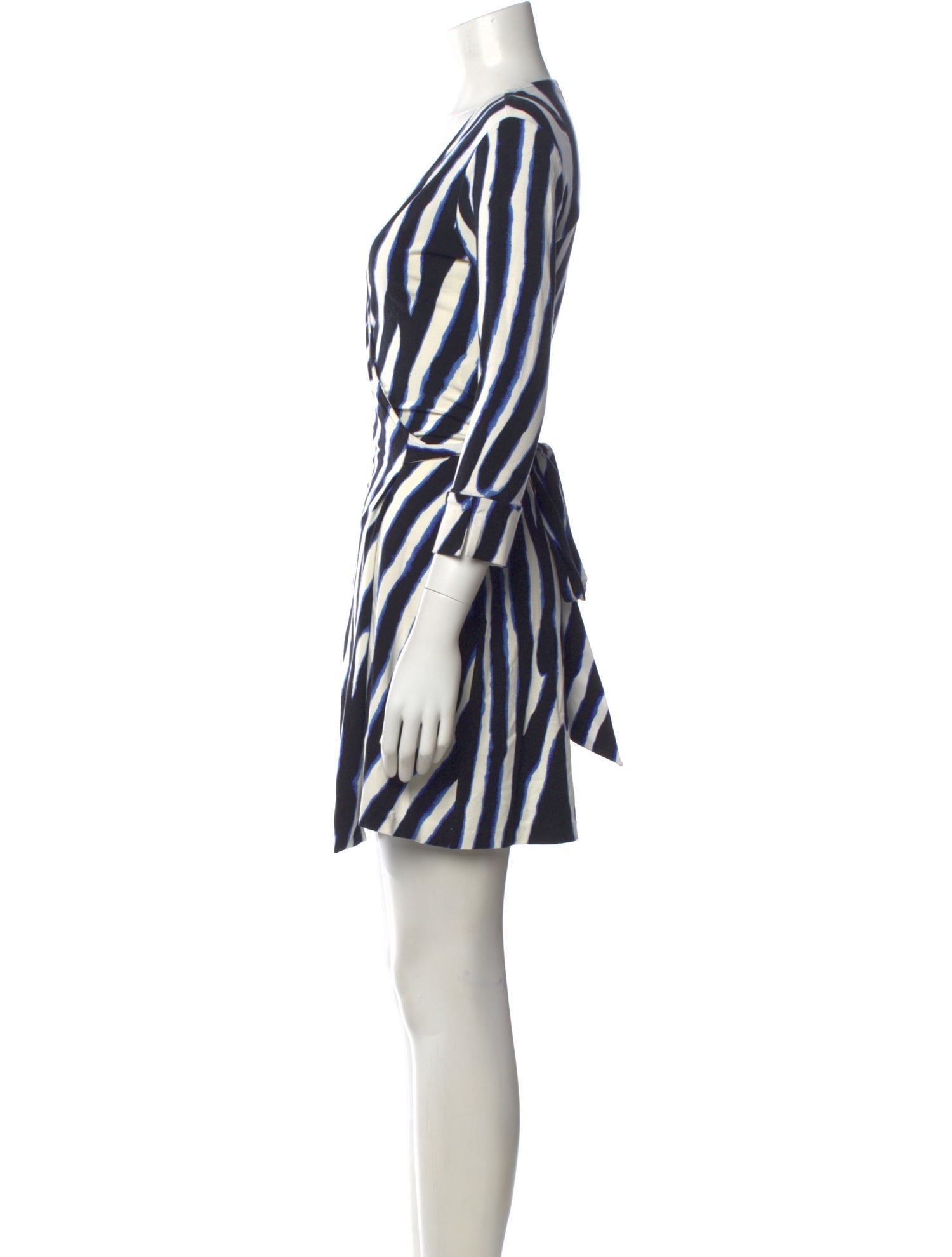 Diane von Furstenberg Animal Print Mini Dress