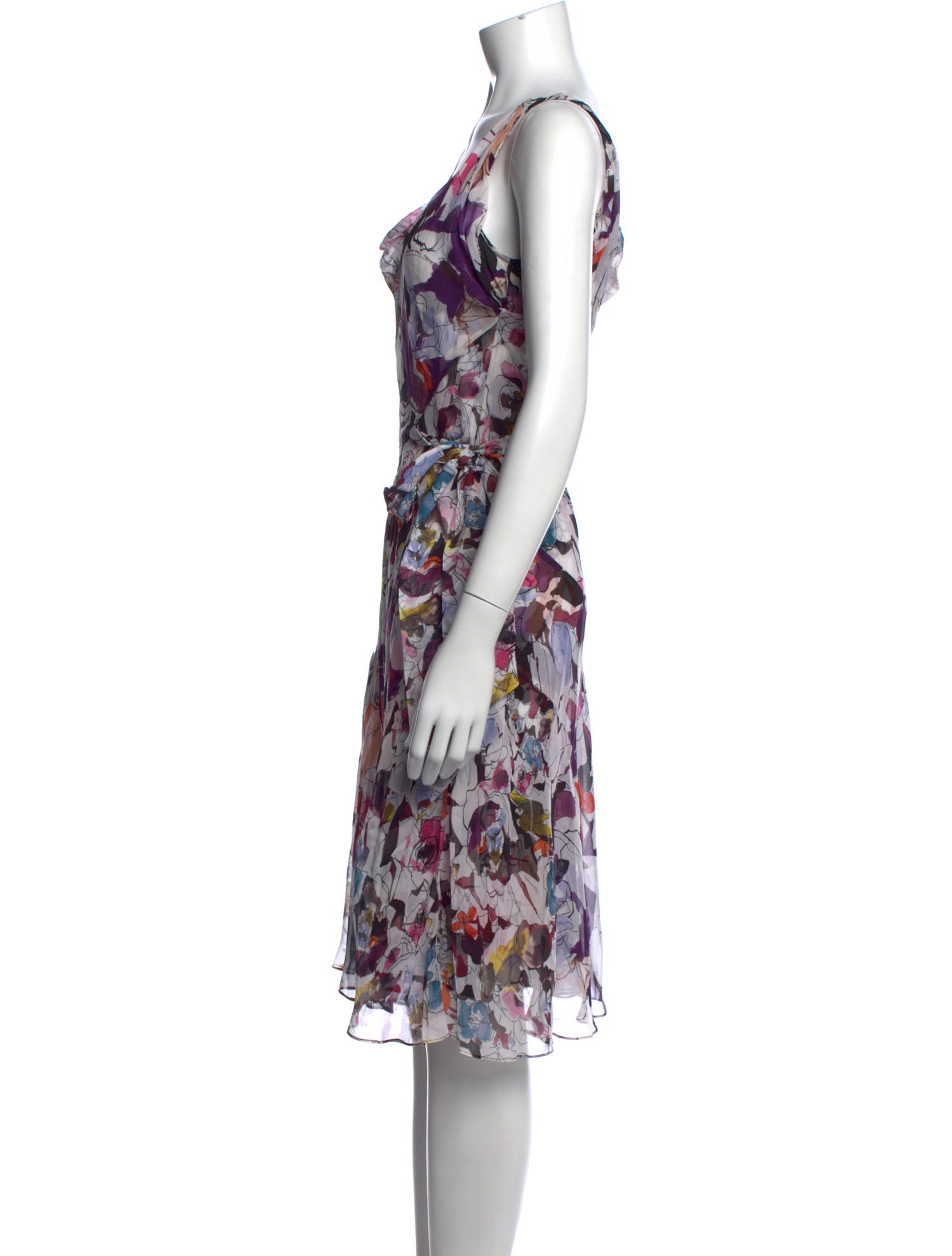 Diane von Furstenberg Silk Midi Length Dress