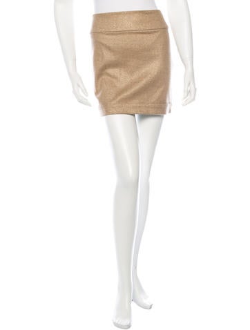 Diane von Furstenberg Wool Mini Skirt