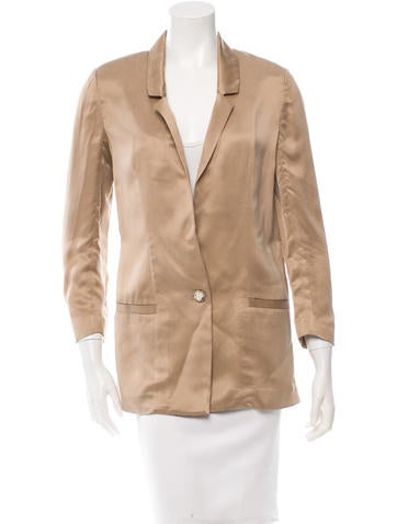Diane von Furstenberg Long Sleeve Shade Blazer