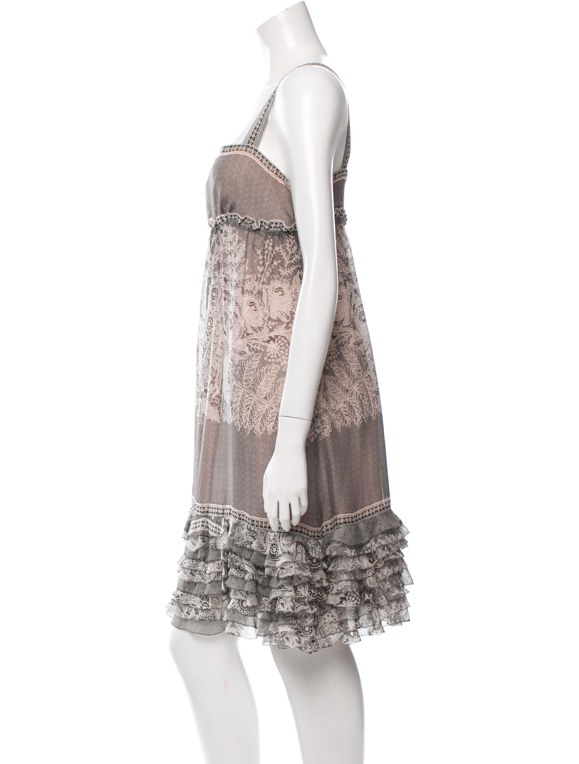 Diane von Furstenberg Silk Oleada Dress 